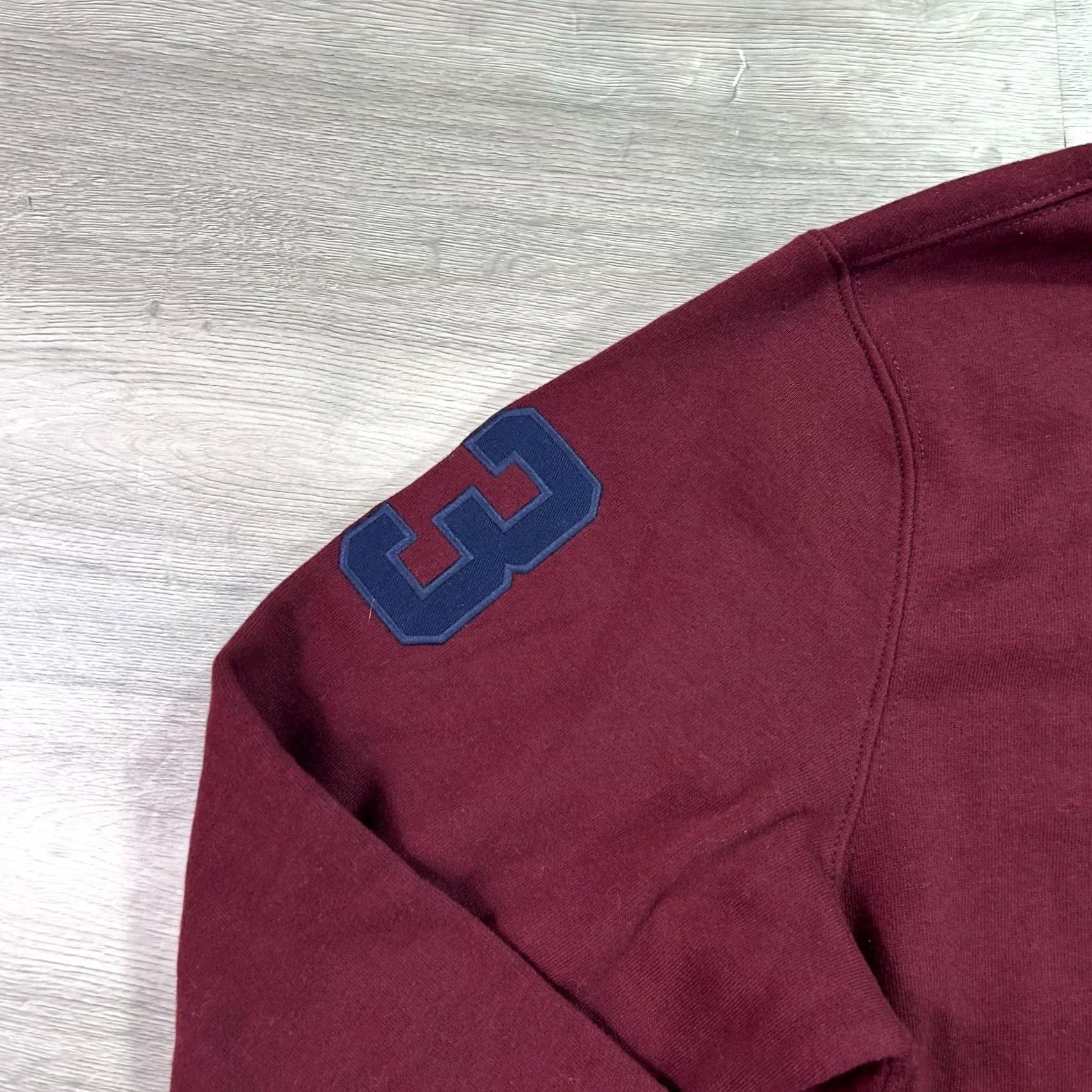 Polo Ralph Lauren Polo Ralph Lauren Hoodie Mens XLT Red Embroidered Polo Match Graphic Print Pocketed Fleece Sweatshirt Size US XL / EU 56 / 4 - 4 Thumbnail