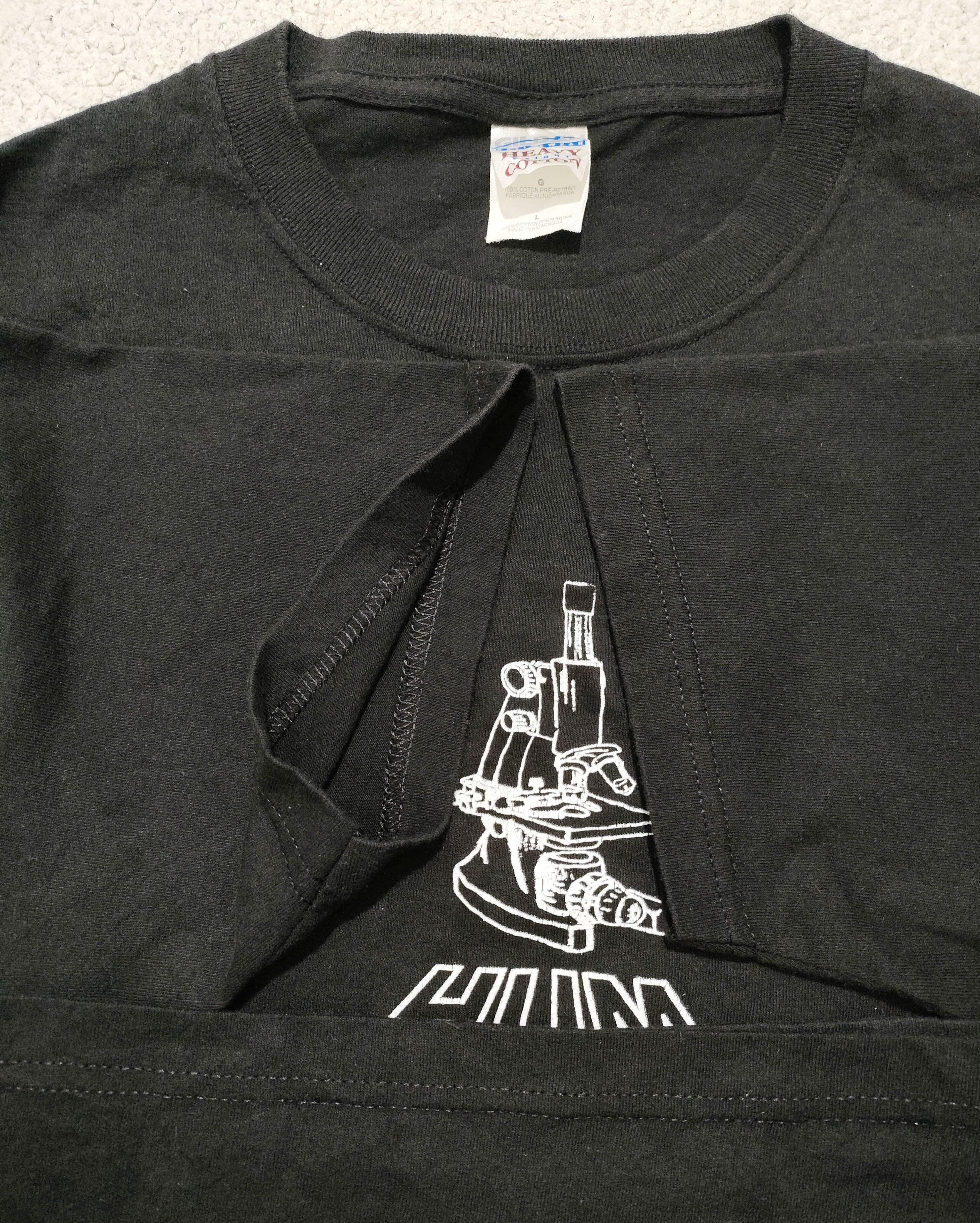 Band Tees Lates 90s HUM 'Microscope' Vintage Band Tee Size US L / EU 52-54 / 3 - 6 Thumbnail