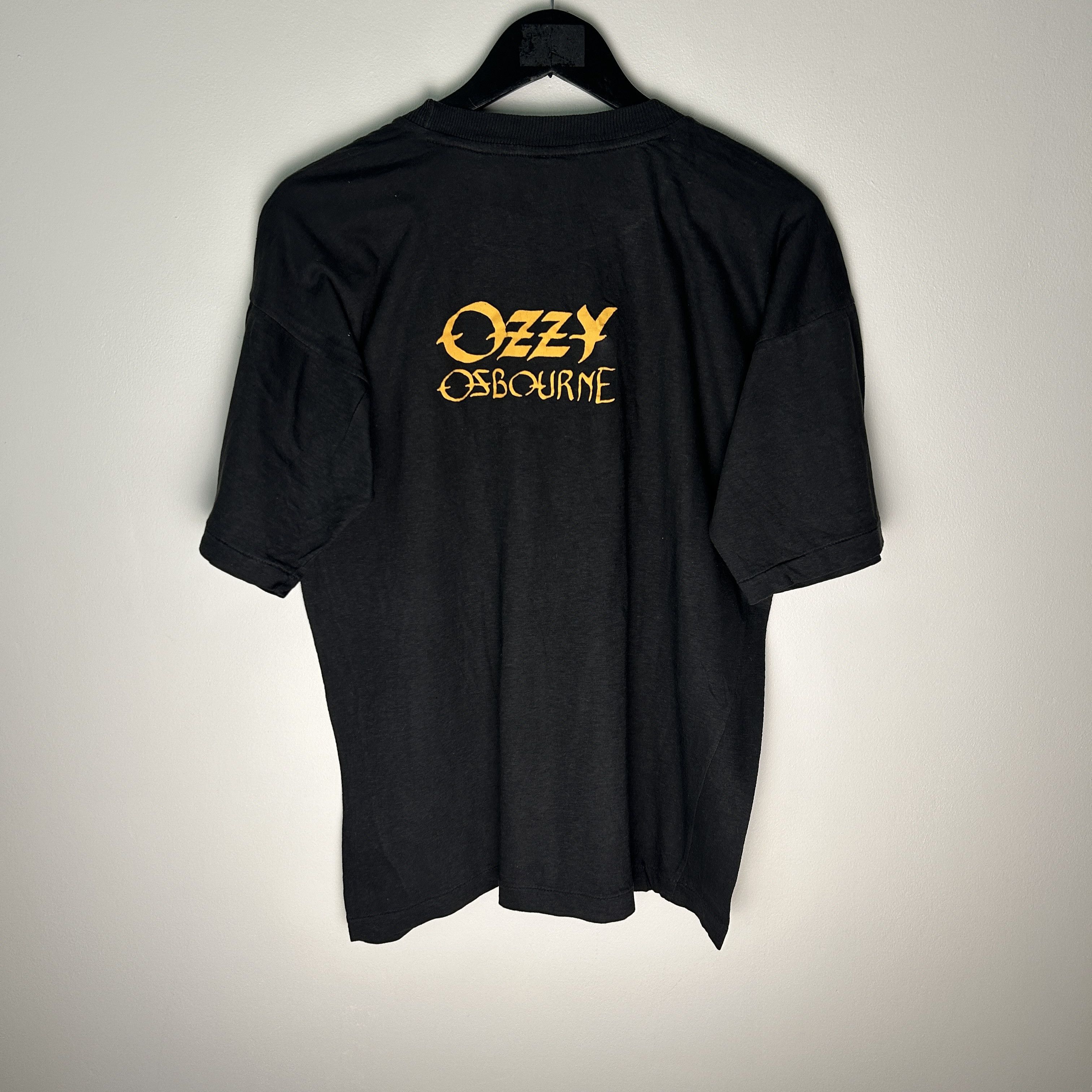 Band Tees Vintage Ozzy Osbourne 80’s Band T-shirt Size US XL / EU 56 / 4 - 2 Thumbnail