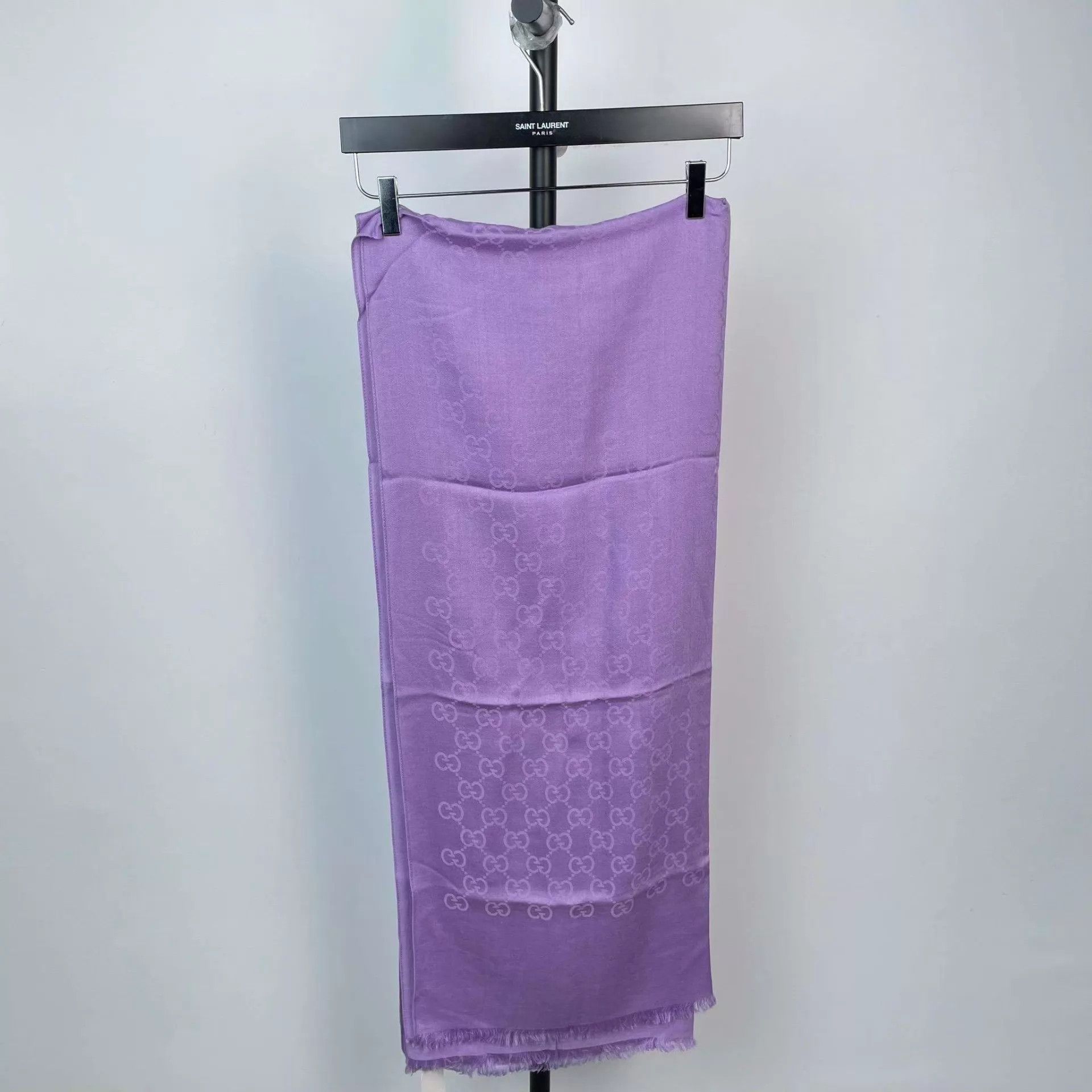 Gucci GUCCI purple stole 260209TXYHQ04 Size ONE SIZE - 1 Thumbnail