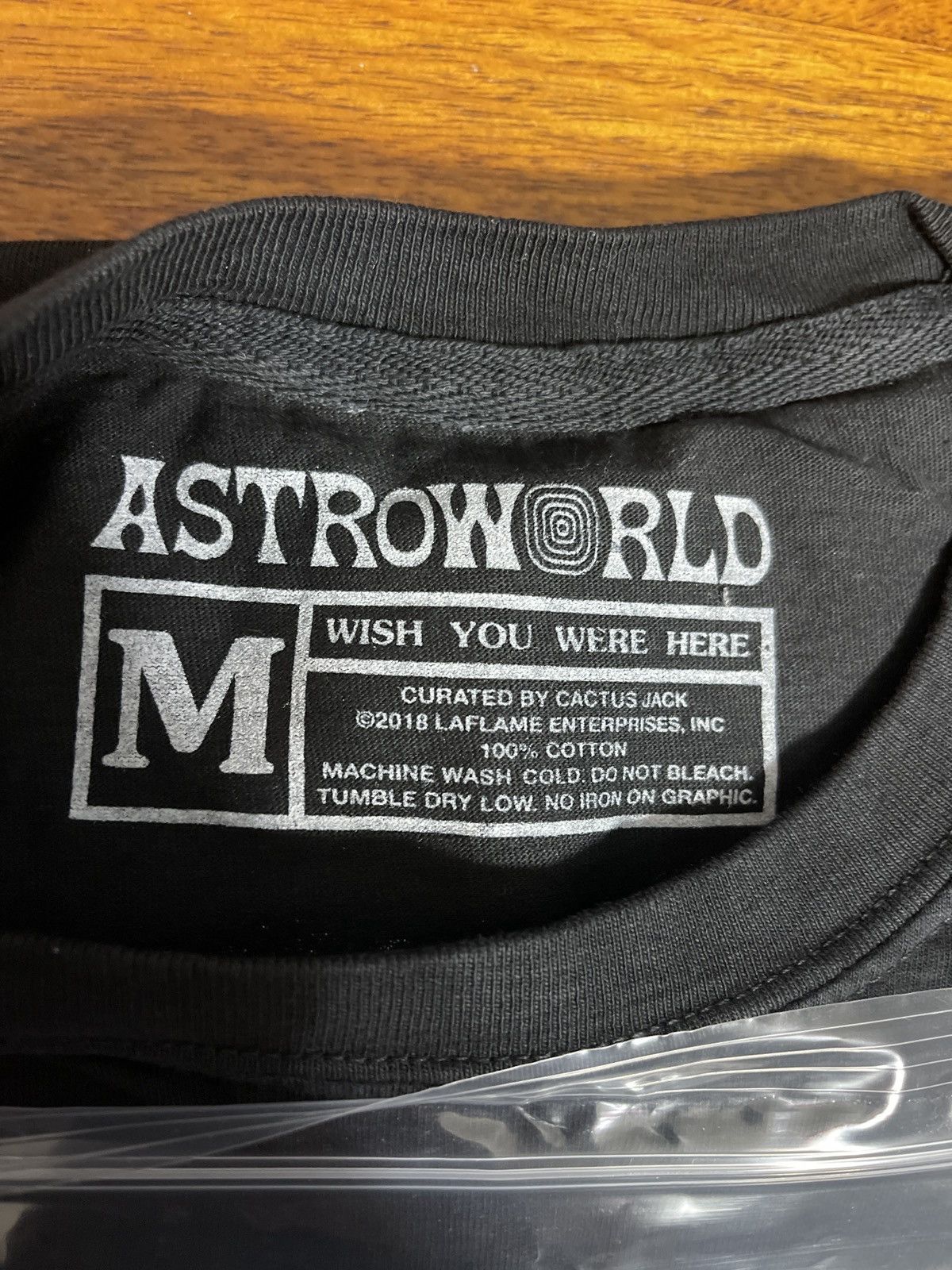 Travis Scott Travis Scott I went to Astroworld Tee size Large Size US M / EU 48-50 / 2 - 3 Thumbnail