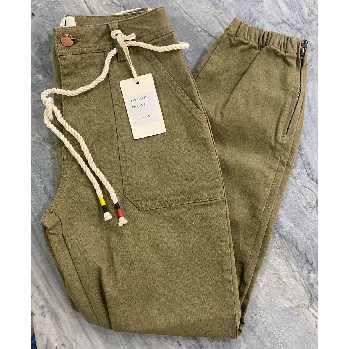 Other L.T.J. Zip Cuff Utility Pants - Moss small Size 25" / US 0 / IT 36 - 3 Thumbnail