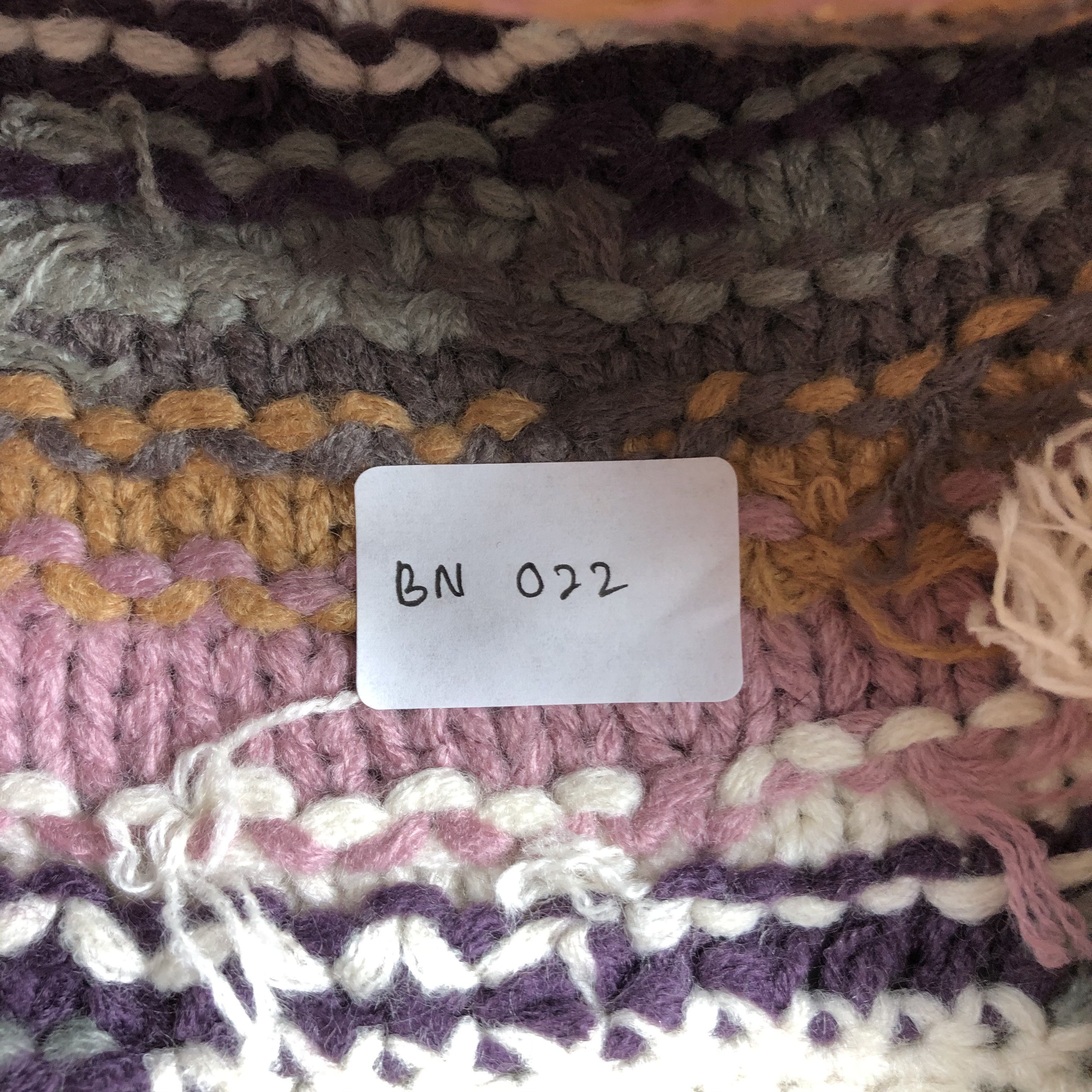 Japanese Brand Aurelia Kobe Crochet Earflap Beanie Size ONE SIZE - 6 Thumbnail