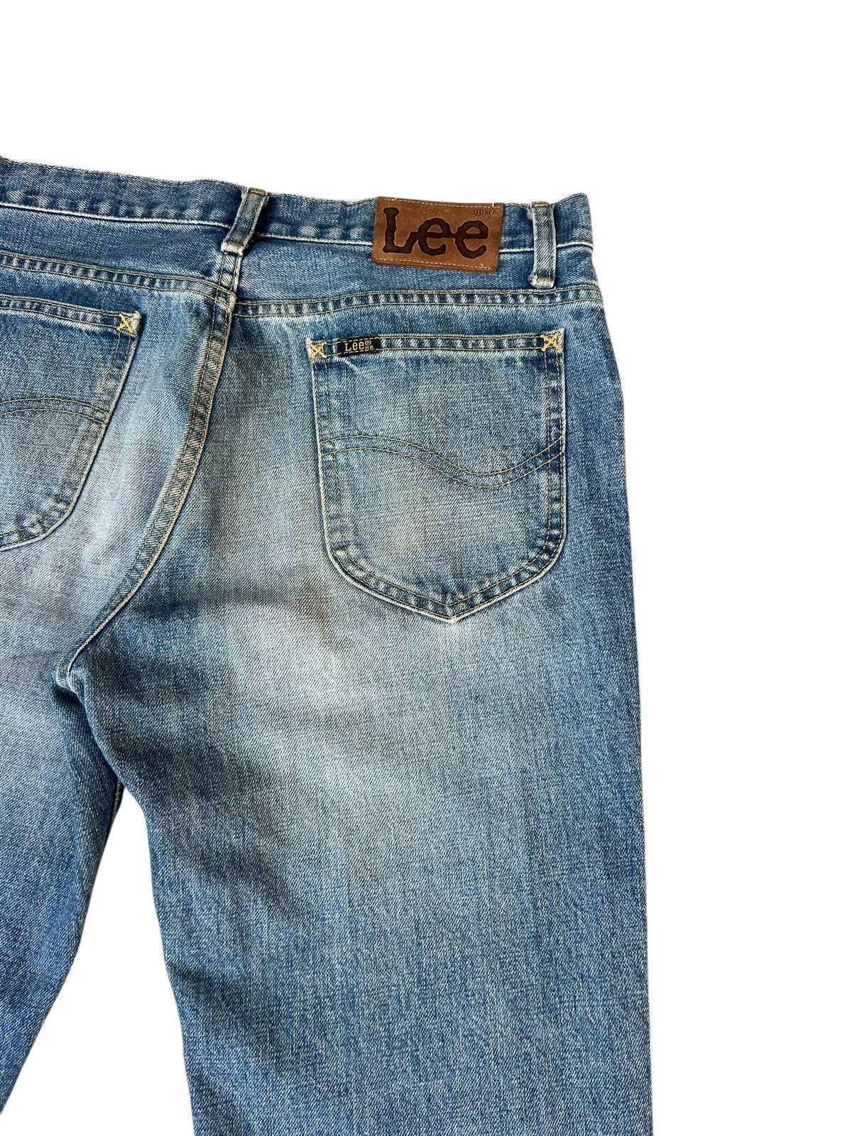 Lee × Vintage VTG 2000s Lee Riders Sanforized Dirty Mud Denim Flare Jeans Size US 32 / EU 48 - 18 Thumbnail
