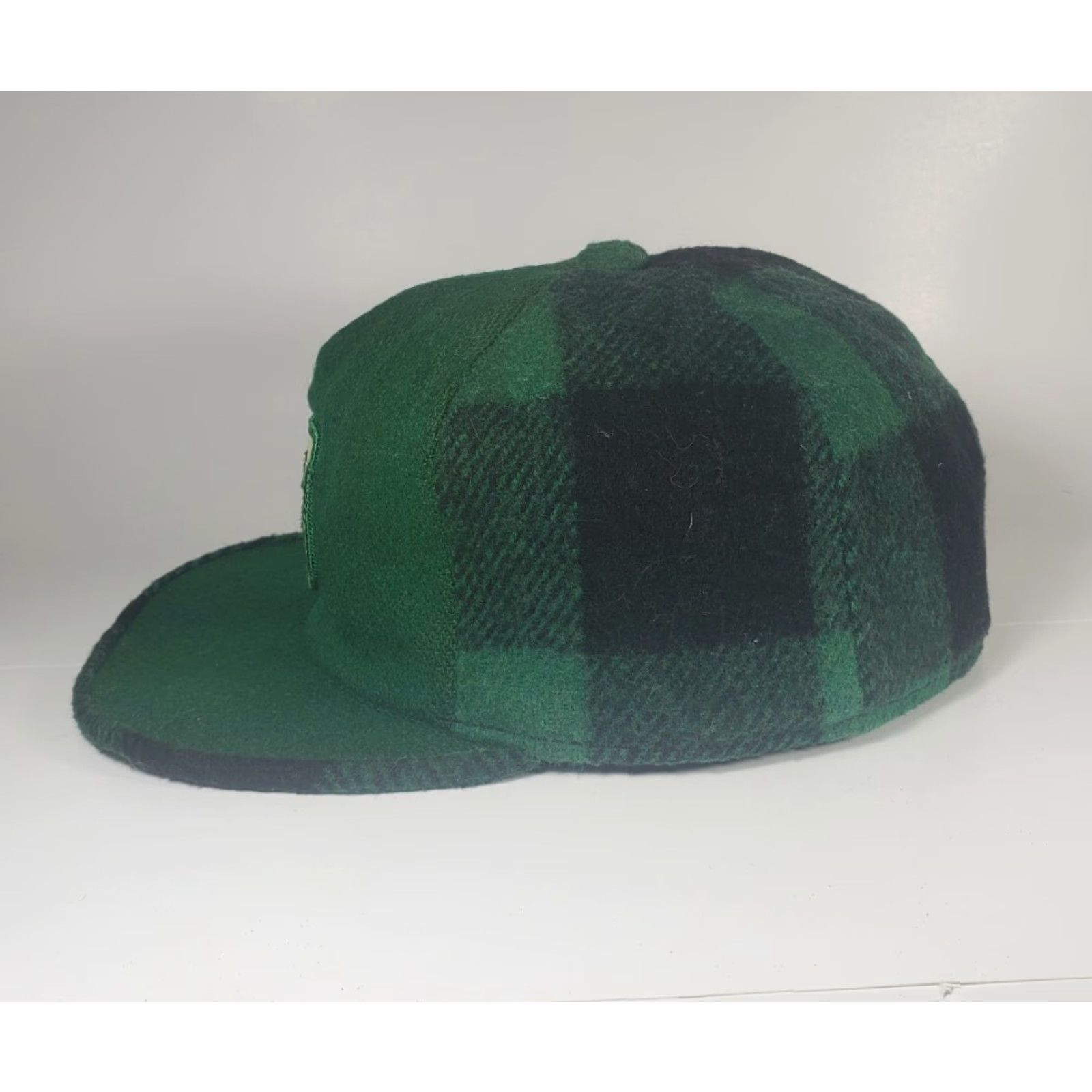 Vintage Vintage Pioneer Seeds Wool Insulated Hat Cap Plaid Size 7 1/8 Men Wool Insulated Hat Cap Patch Plaid 7 1/8 Vintage Men Hat Weeks Size ONE SIZE - 6 Thumbnail