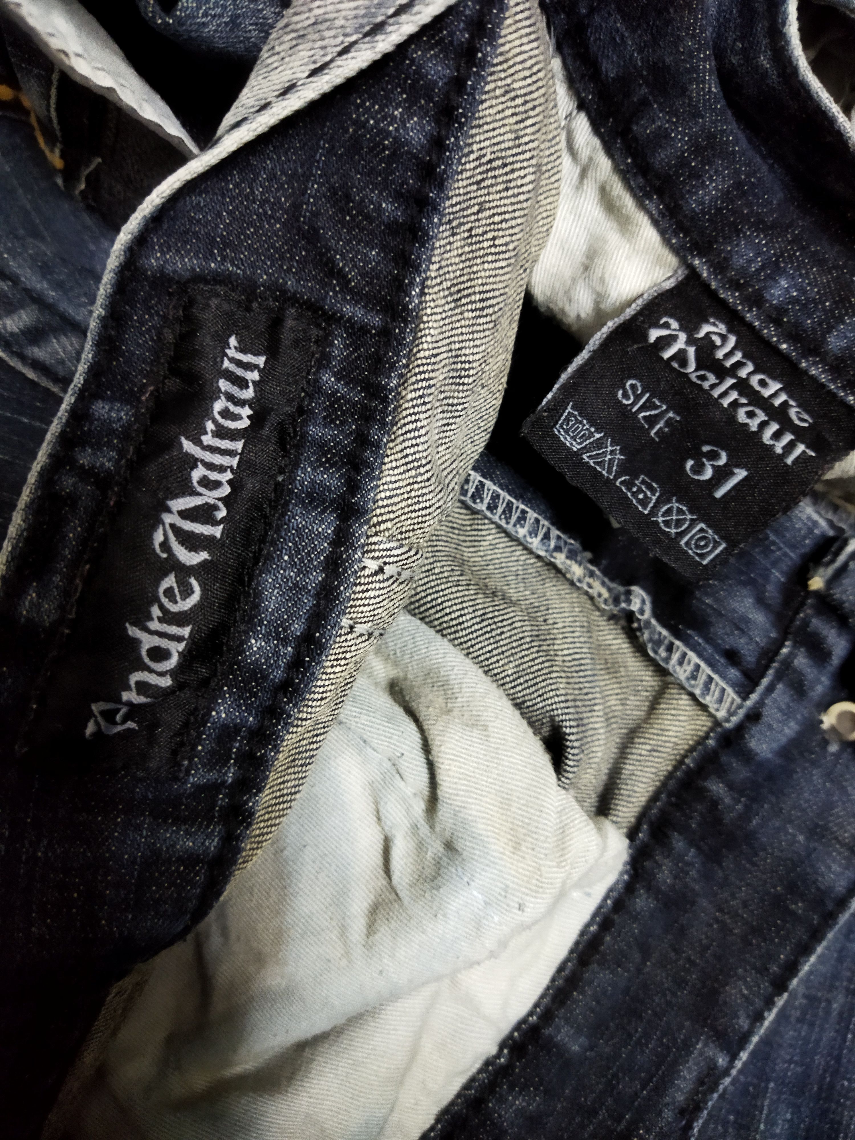 Japanese Brand Andre Malraur Jeans Size US 32 / EU 48 - 5 Thumbnail