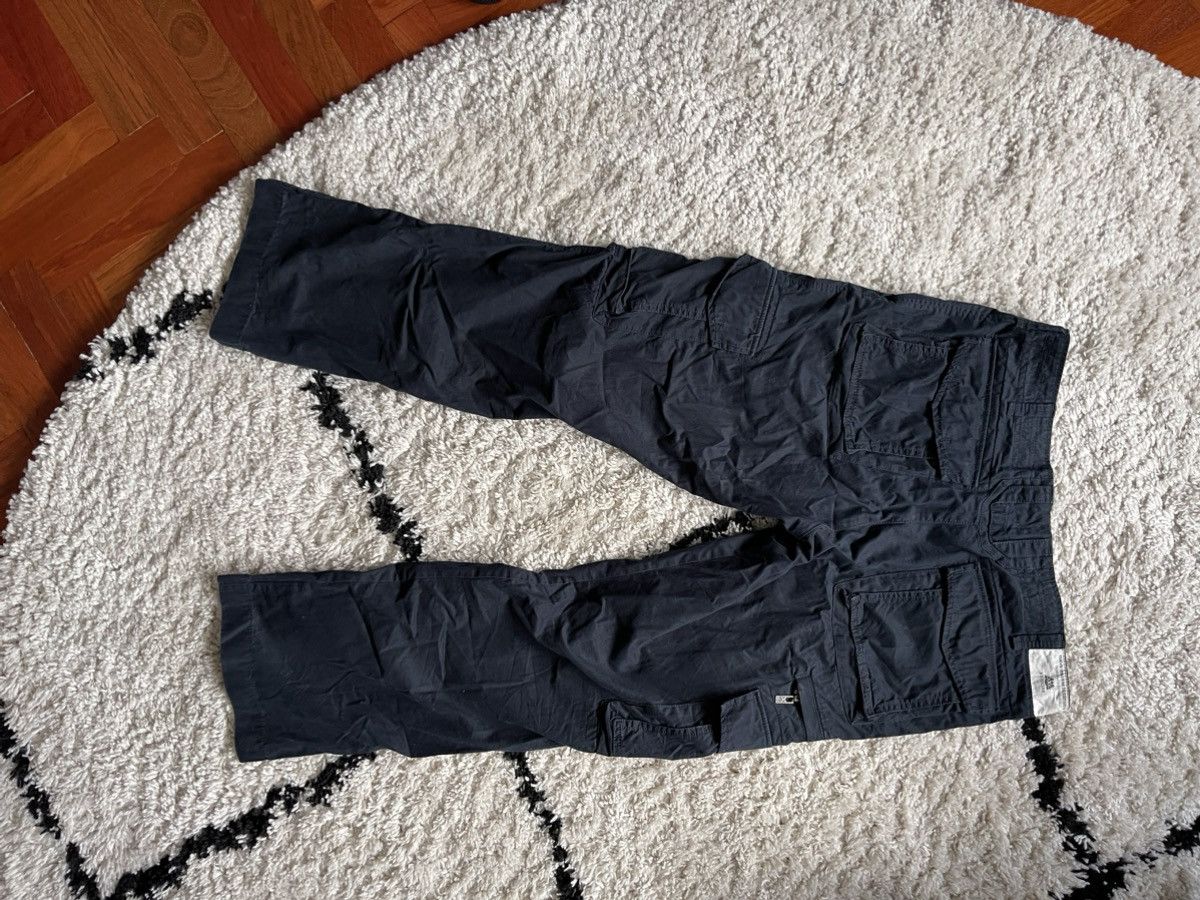 Designer × Vintage Navy Cargo Pants Size US 32 / EU 48 - 2 Thumbnail