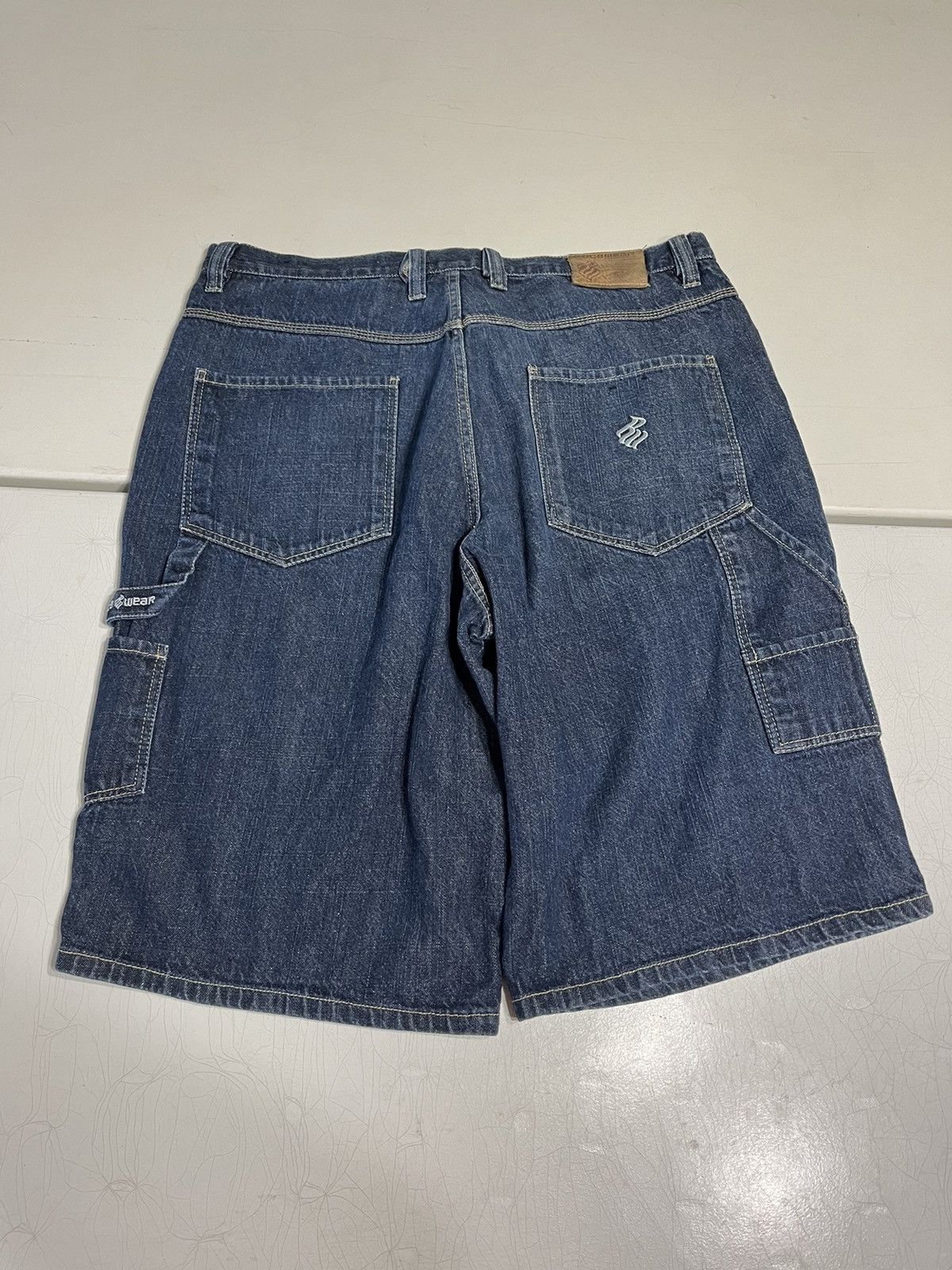 Rocawear × Vintage Y2K Rocawear denim baggy shorts Size US 40 / EU 56 - 2 Thumbnail