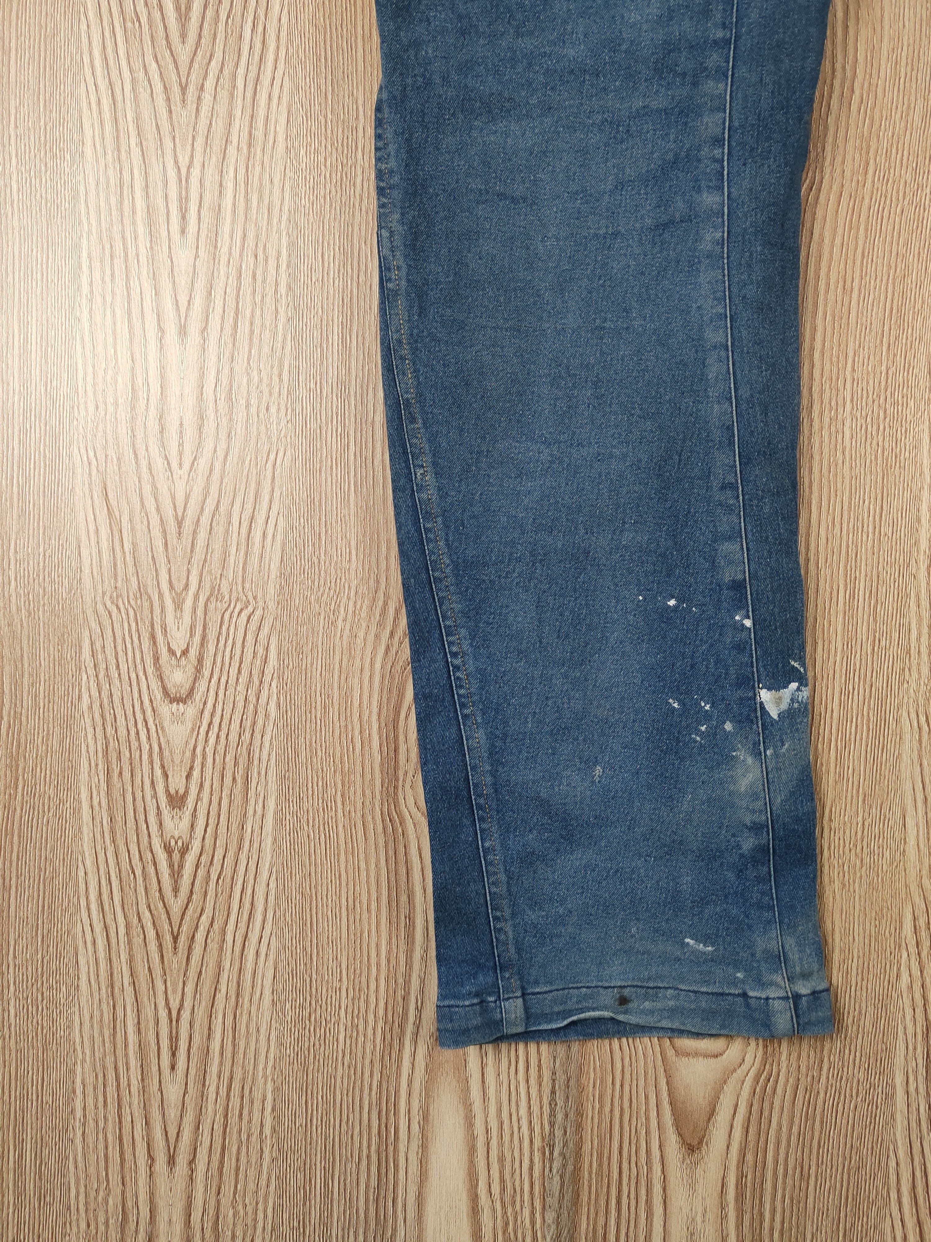 Japanese Brand FieldCore Blue Distressed Ripped Jeans #W098 Size US 34 / EU 50 - 9 Thumbnail