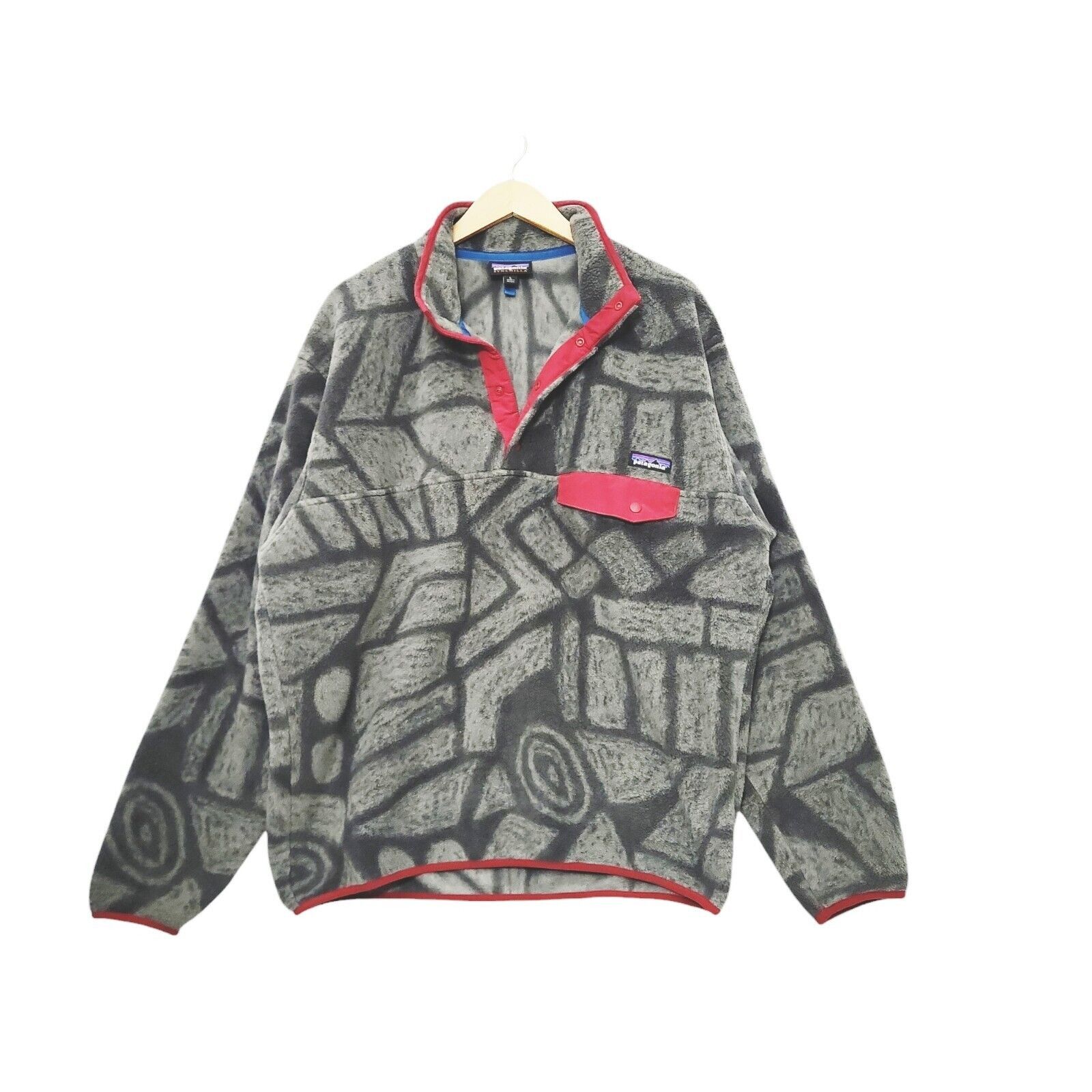 Patagonia Patagonia Men's Synchilla Stone Fleece Snap Pullover 2015 Size US L / EU 52-54 / 3 - 1 Thumbnail