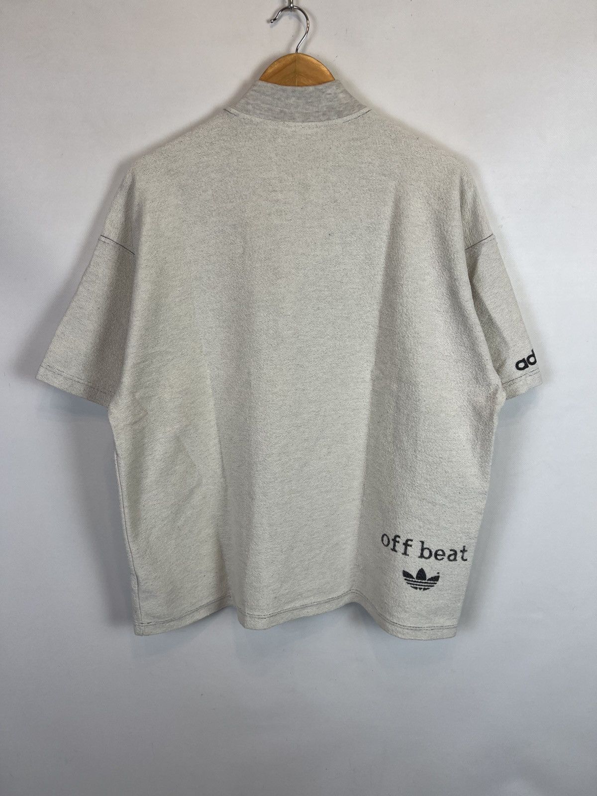 Adidas × Vintage Vintage Adidas Off Beat Rap T-Shirt Y2K Size US M / EU 48-50 / 2 - 3 Thumbnail