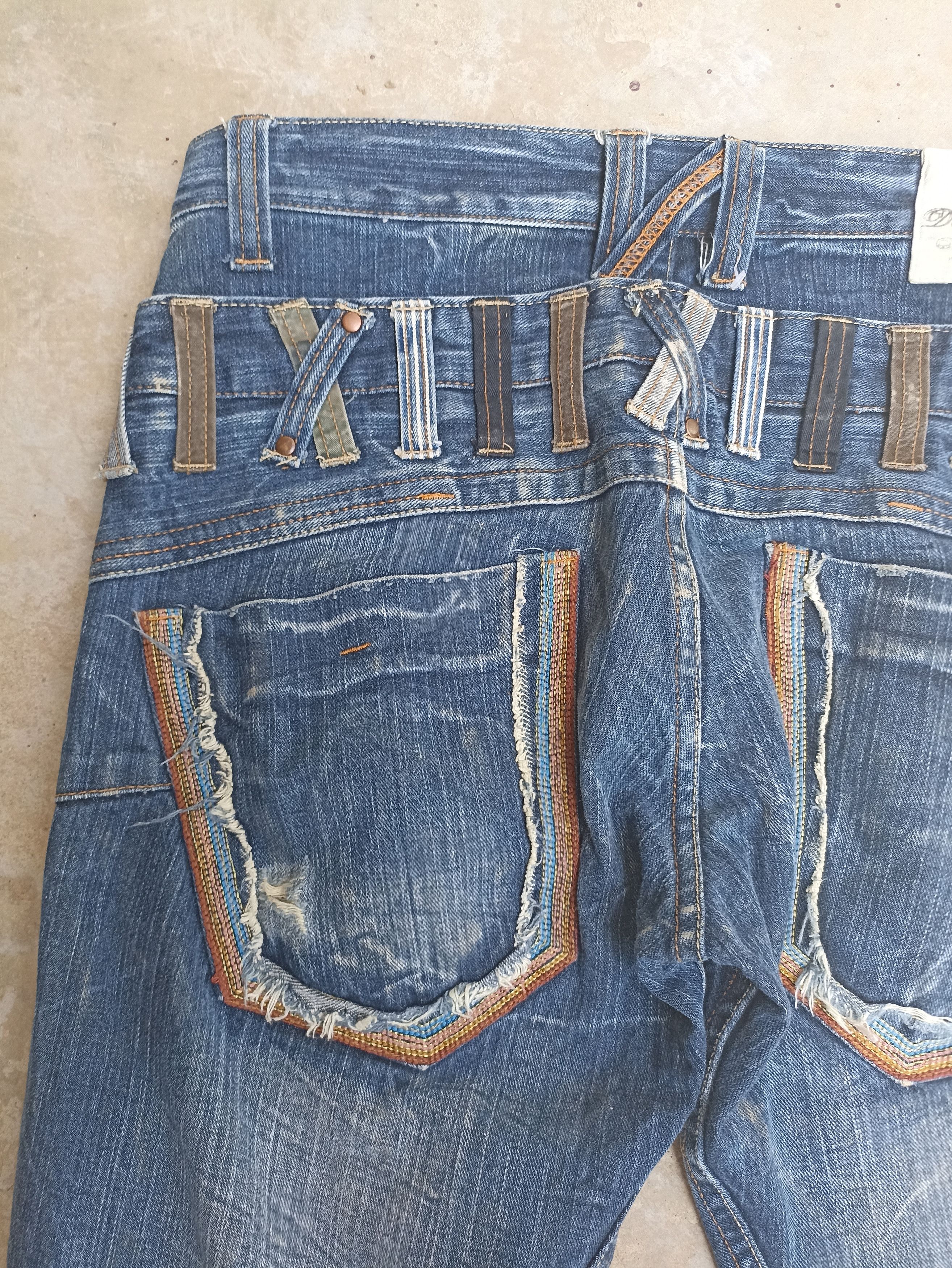 Beauty Beast Dominate Handcrafted jeans distressed beauty beast Size US 32 / EU 48 - 12 Thumbnail