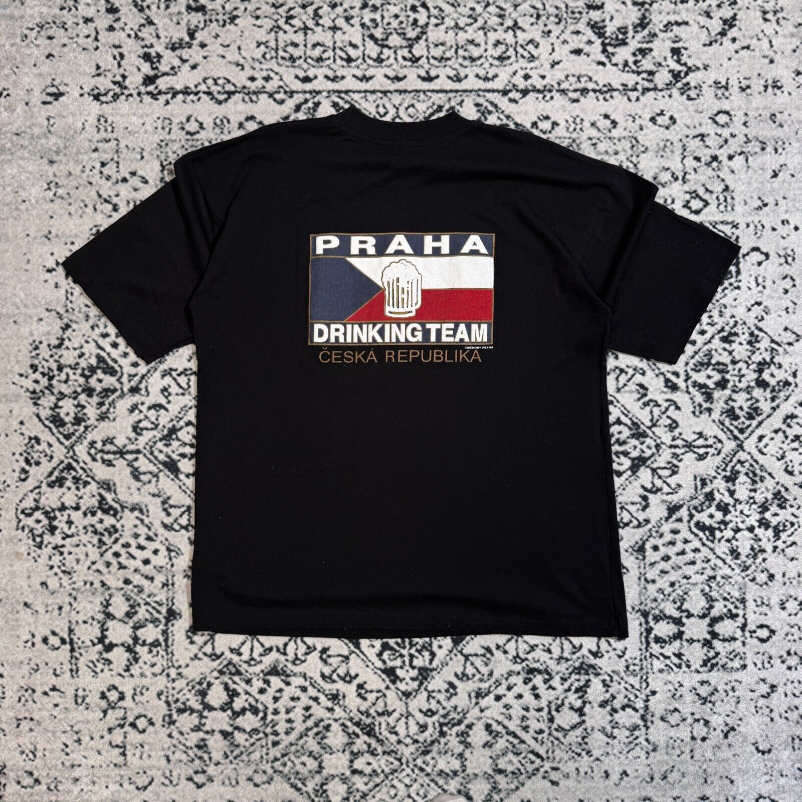 Vintage Vintage Unisex Black Cotton T-Shirt Size XL Nirvana Y2K Size US XL / EU 56 / 4 - 7 Thumbnail