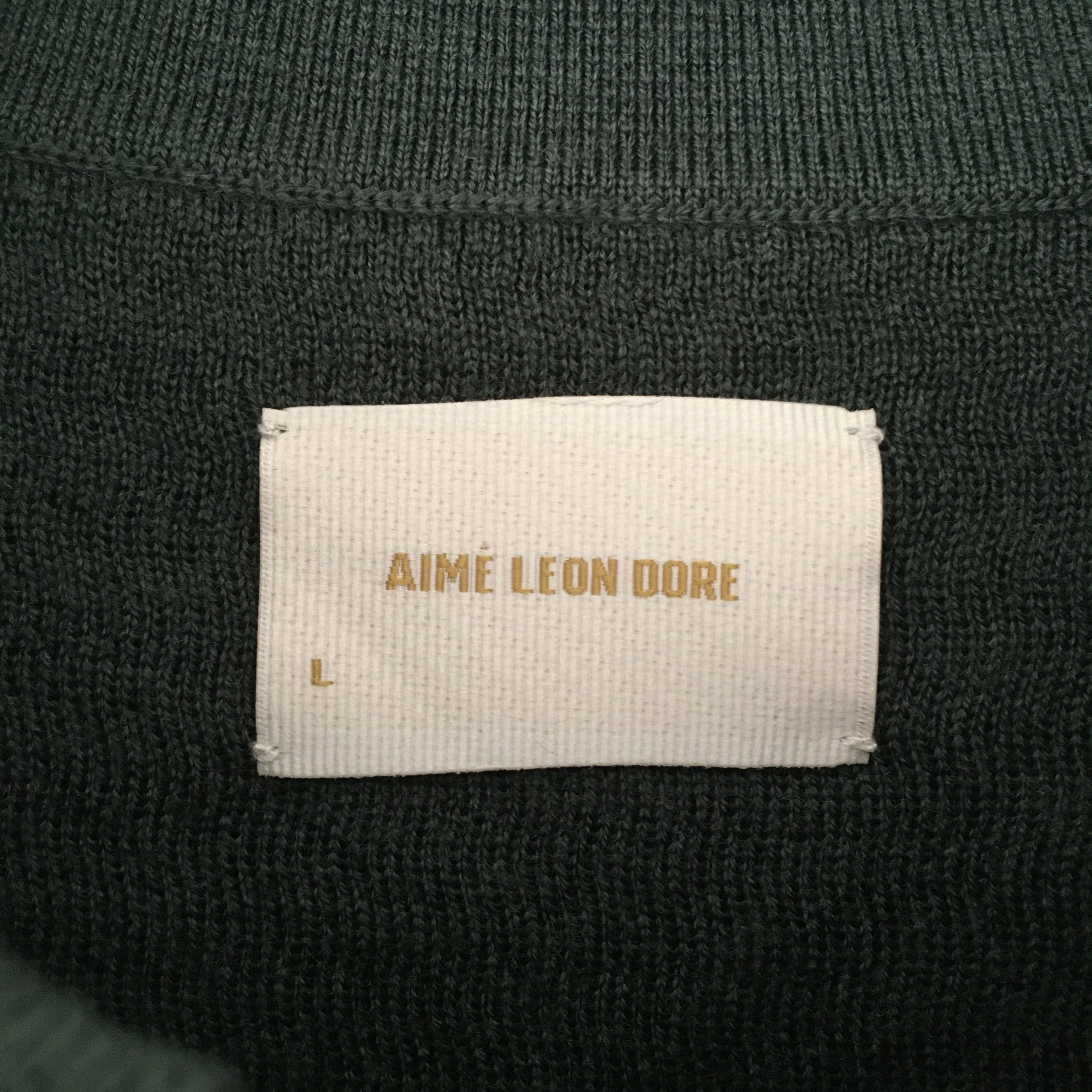 Aime Leon Dore Aimé Leon Dore Long-Sleeve Pearl Button Polo Sweater Size US M / EU 48-50 / 2 - 8 Thumbnail