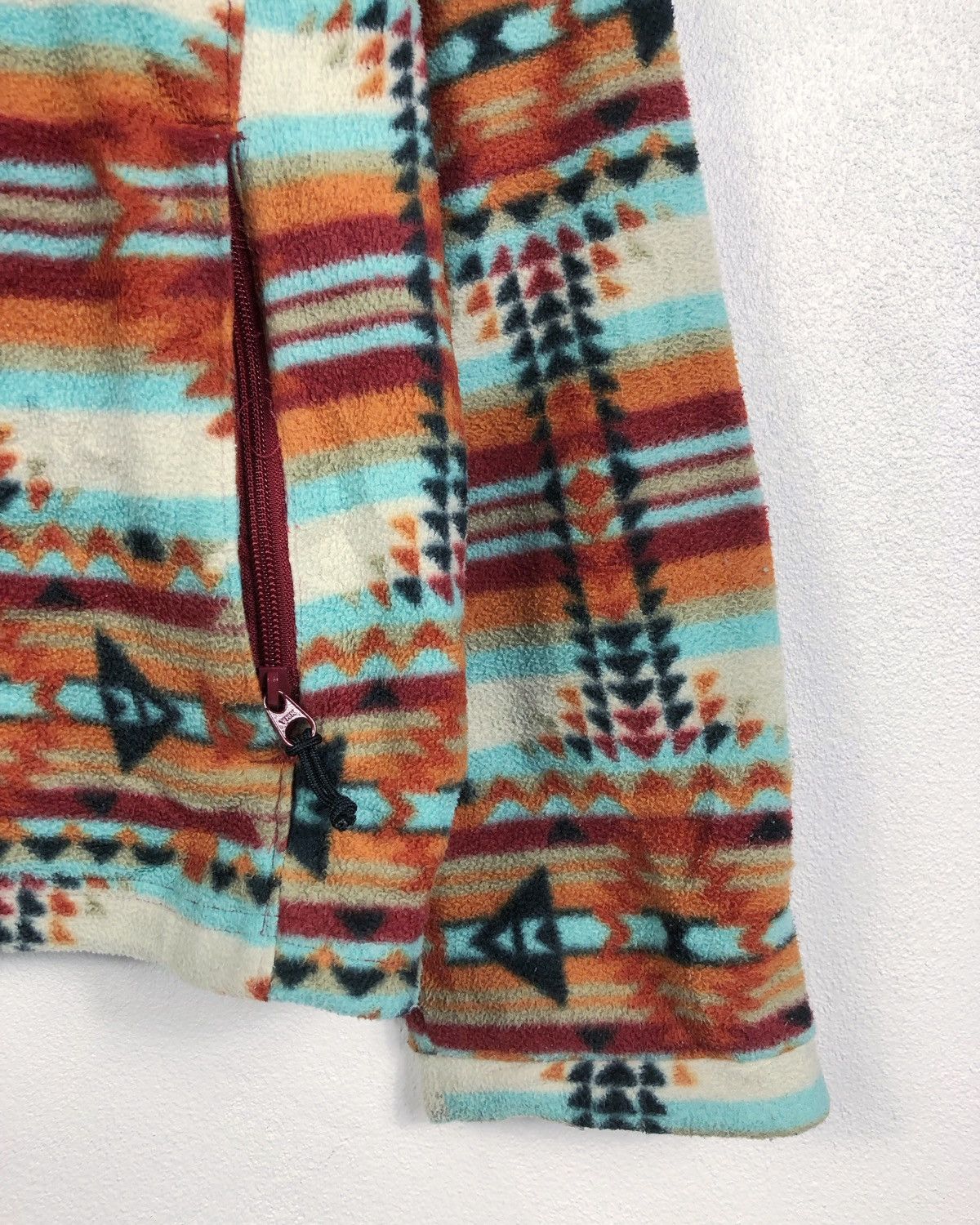 Columbia Rare Columbia Sportswear Aztec Navajo Zipper Fleece Jacket Size US L / EU 52-54 / 3 - 6 Thumbnail