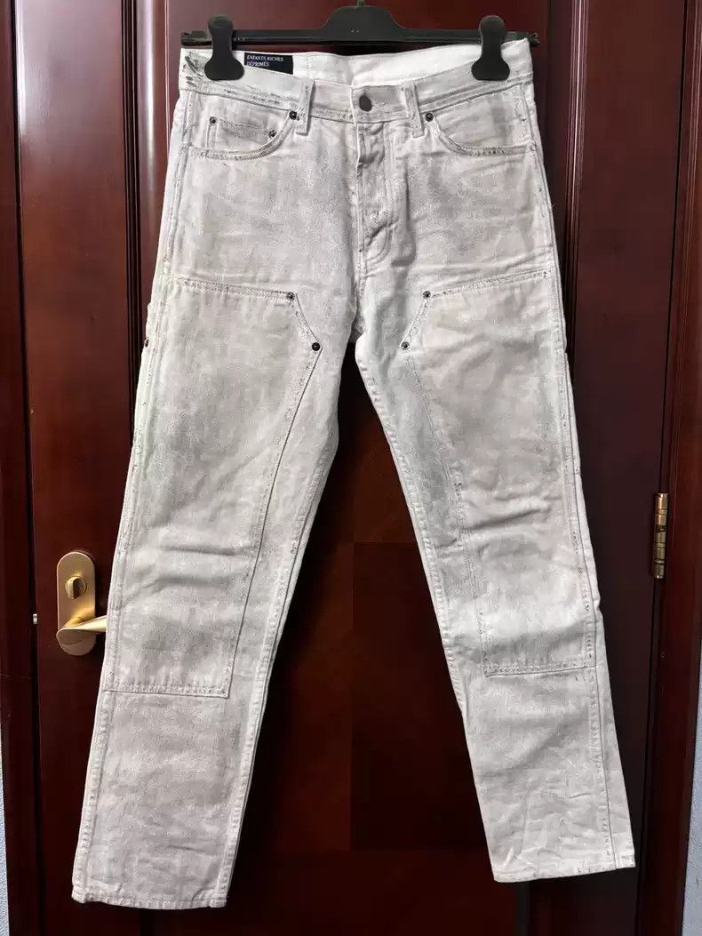 Enfants Riches Deprimes ENFANTS RICHES DEPRIMES ERD Make old knee overalls Size US 30 / EU 46 - 1 Thumbnail