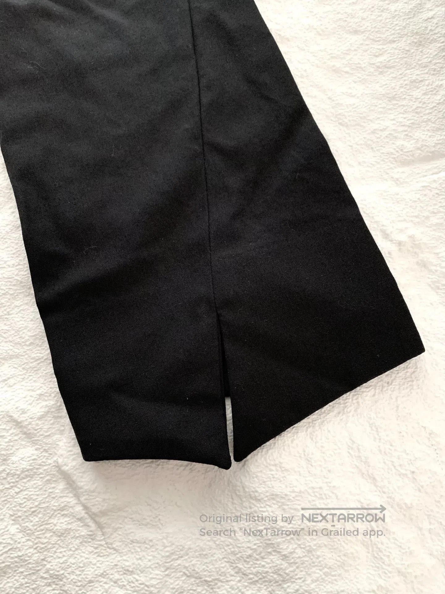 Sulvam Sulvam 3D Tailored Split Hem Trousers. Size US 26 / EU 42 - 4 Thumbnail