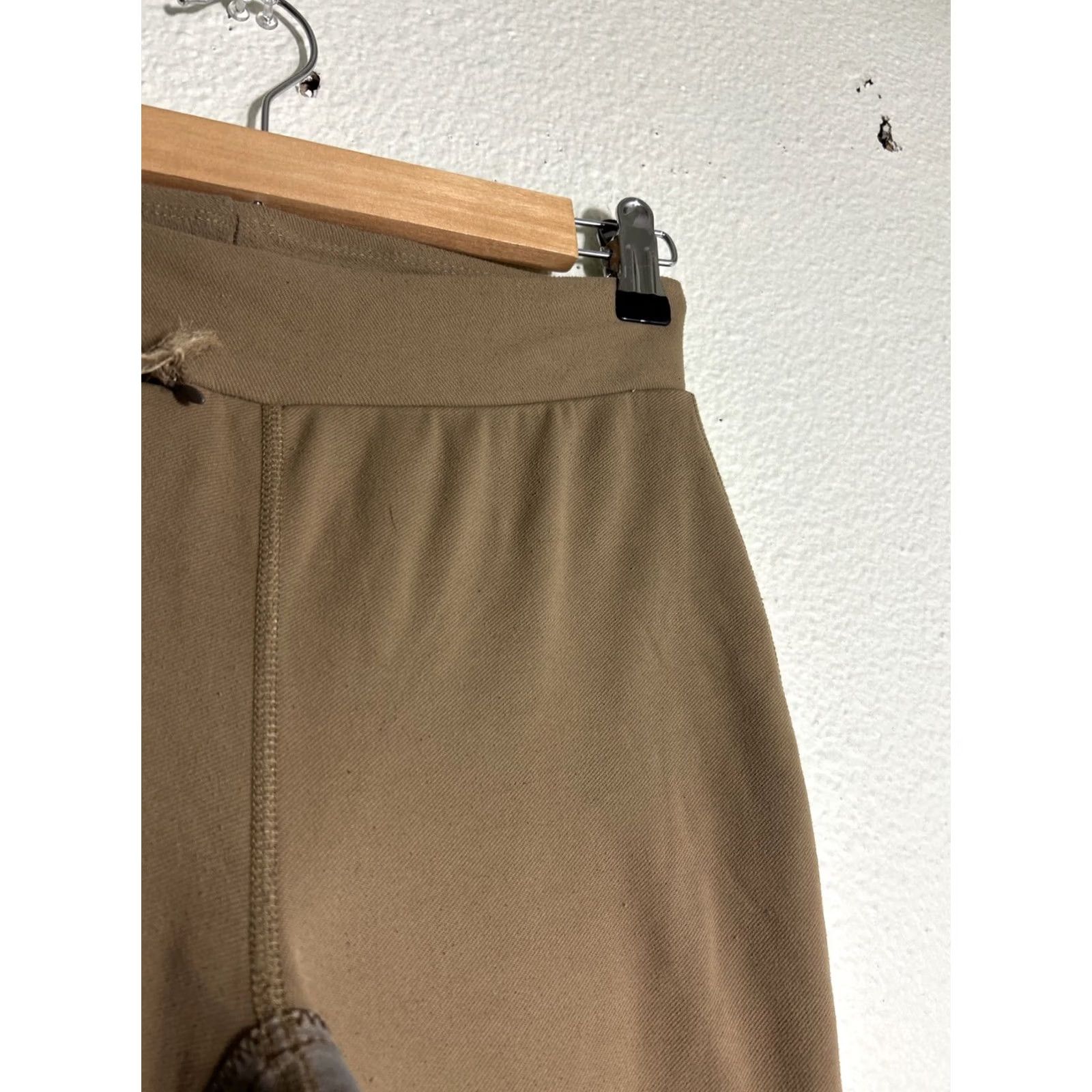 Ariat VINTAGE Ariat Women's Small Khaki Equestrian Riding Pull On Trousers Pants 26x26" Size 28" / US 6 / IT 42 - 5 Thumbnail