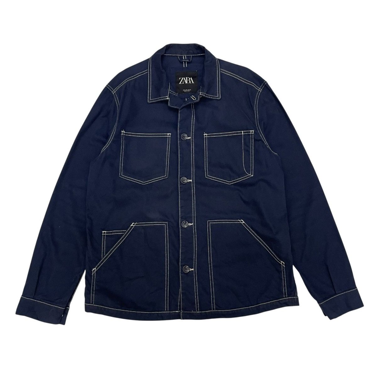 Zara Zara Man Utility Button Jacket Size US M / EU 48-50 / 2 - 1 Thumbnail