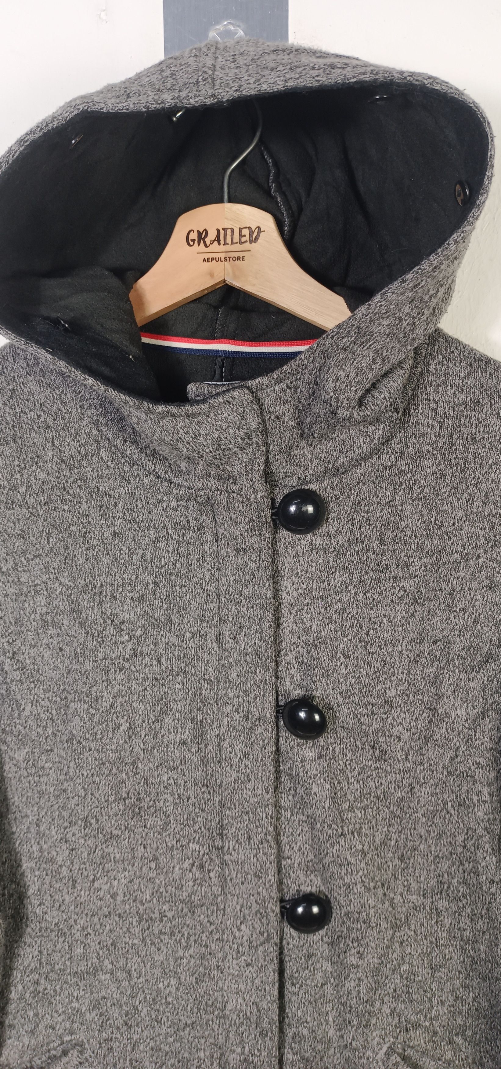 Fila Vintage🔥 Fila Golf Hoodie Woll Jacket Size S / US 4 / IT 40 - 9 Thumbnail
