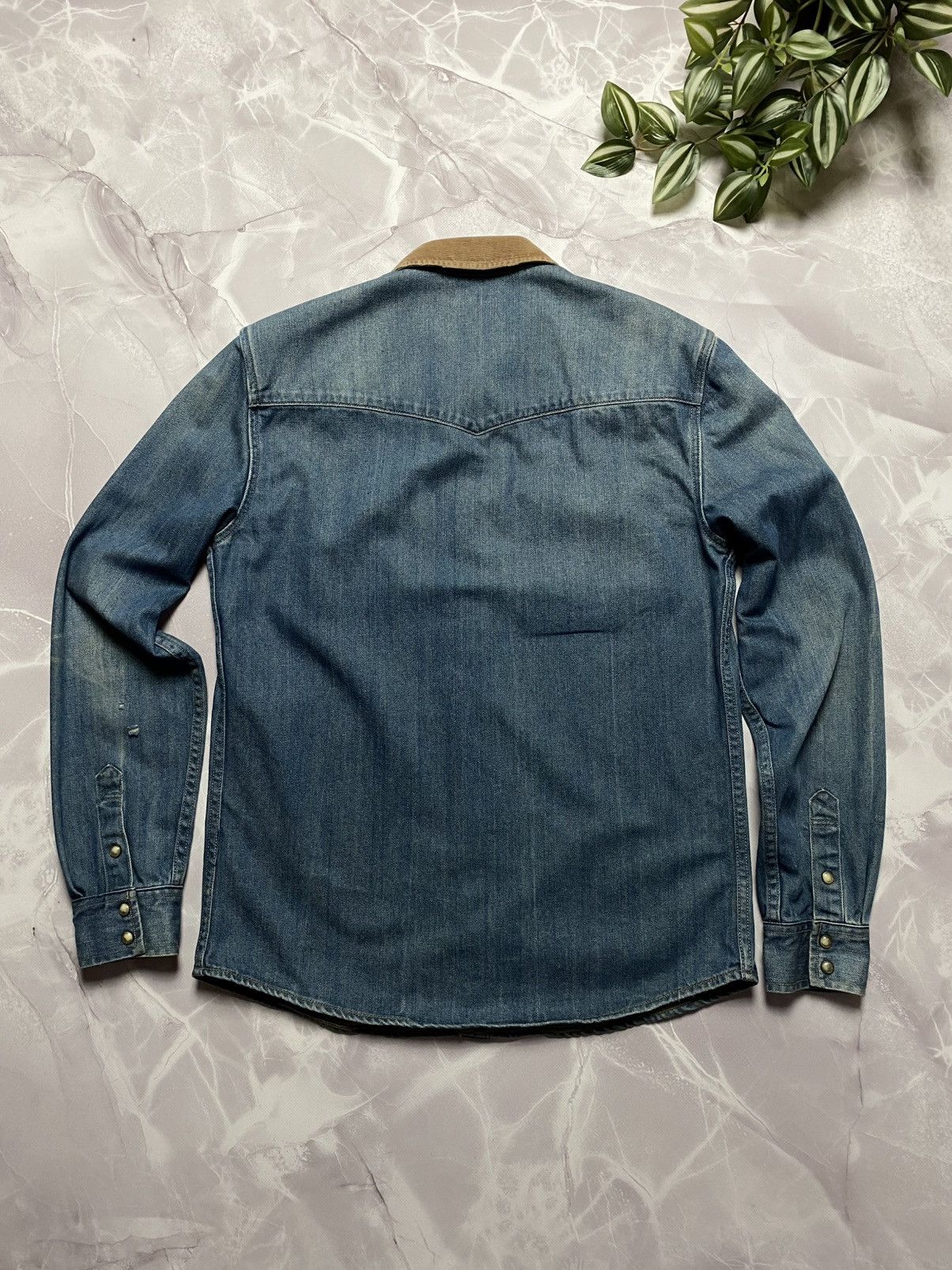 Allsaints Allsaints Bedford LS Shirt Denim Overshirt Mens Size M Size US M / EU 48-50 / 2 - 8 Thumbnail