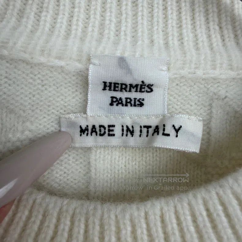Hermes Hermes Long sleeve crew neck wool sweater Size XS / US 0-2 / IT 36-38 - 2 Thumbnail