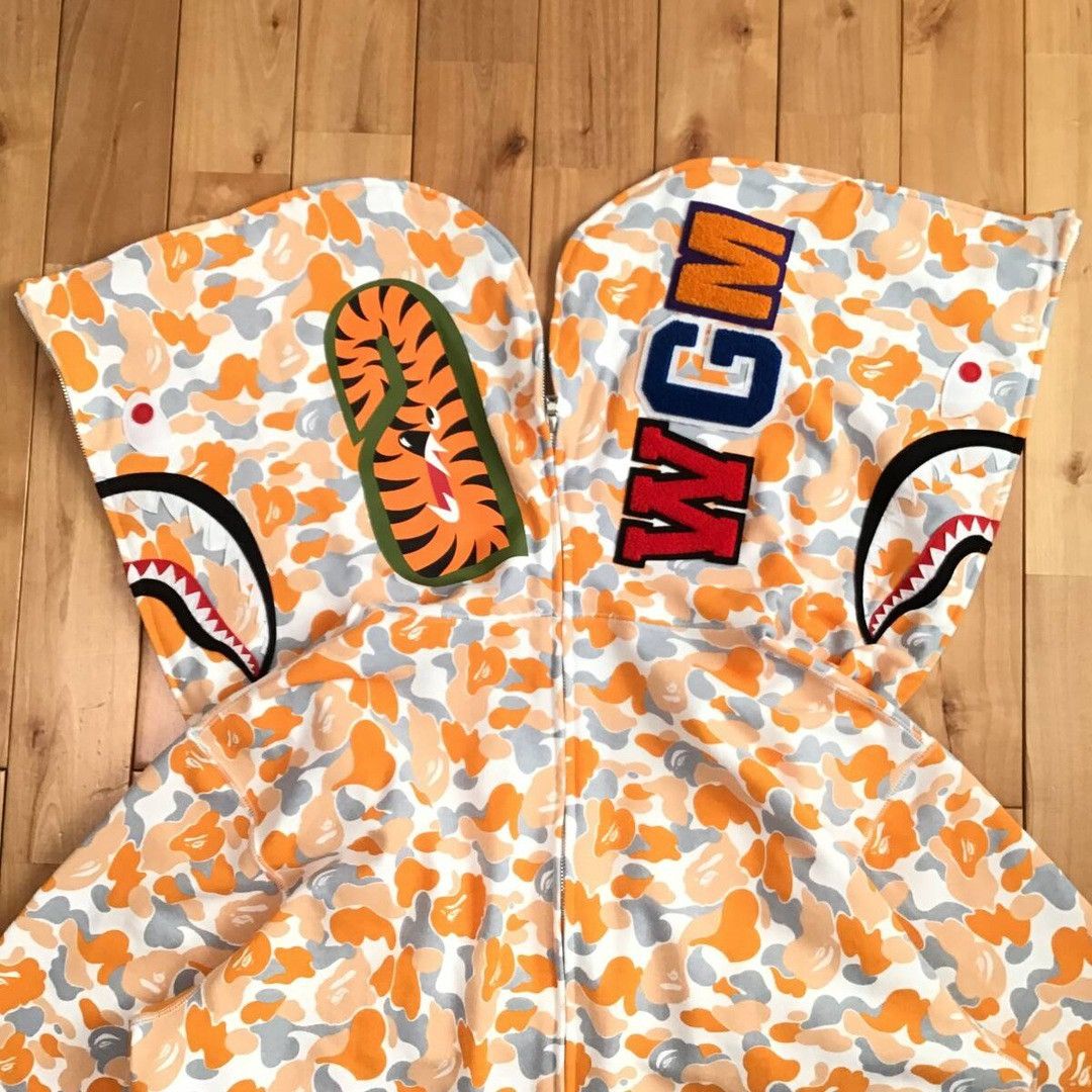 Bape 🔥3XL🔥 2024 Fukuoka Store Camo shark full zip hoodie BAPE APE Size US XXL / EU 58 / 5 - 3 Thumbnail