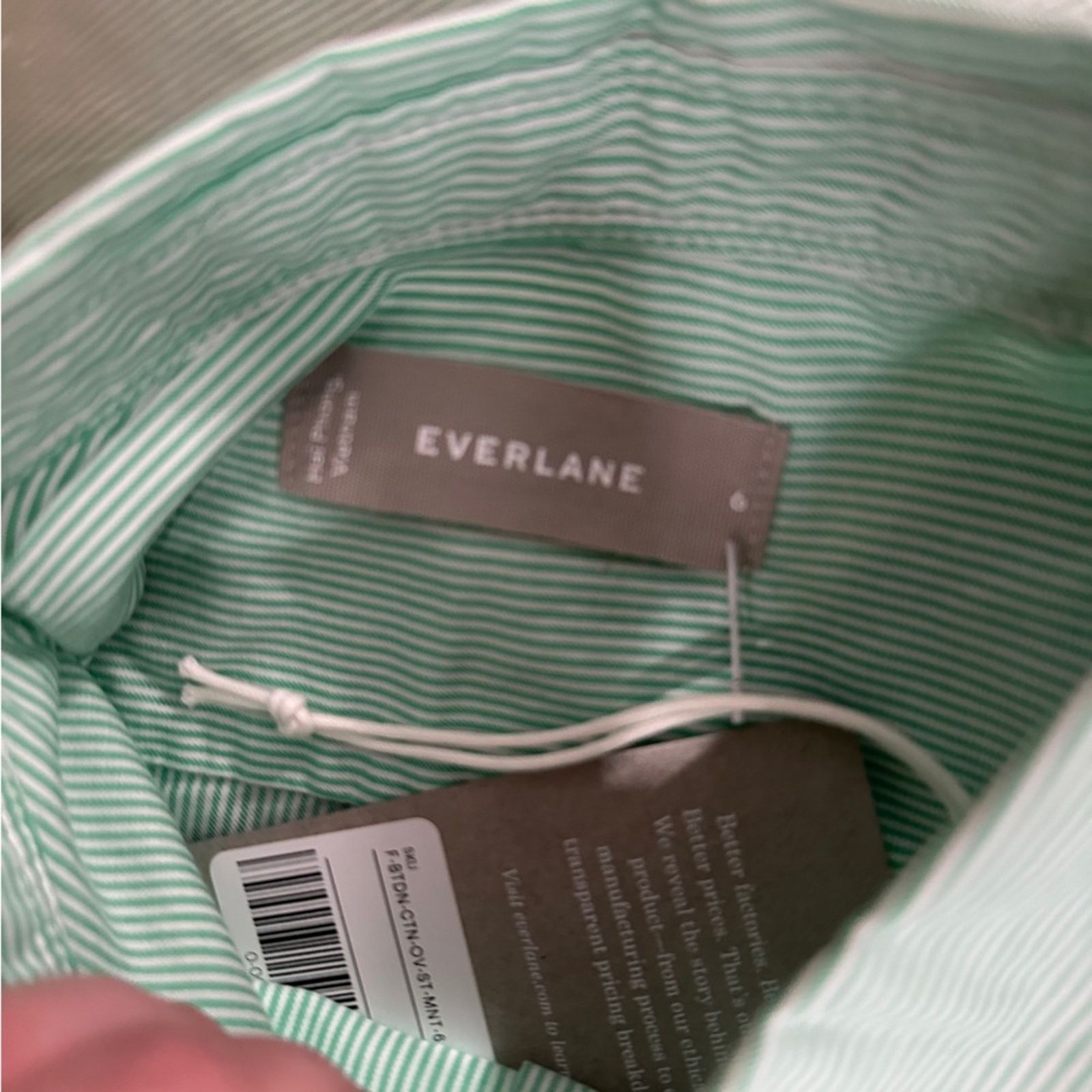 Everlane Everlane The Silky Cotton Relaxed Long Sleeve Button Shirt Size M / US 6-8 / IT 42-44 - 5 Thumbnail