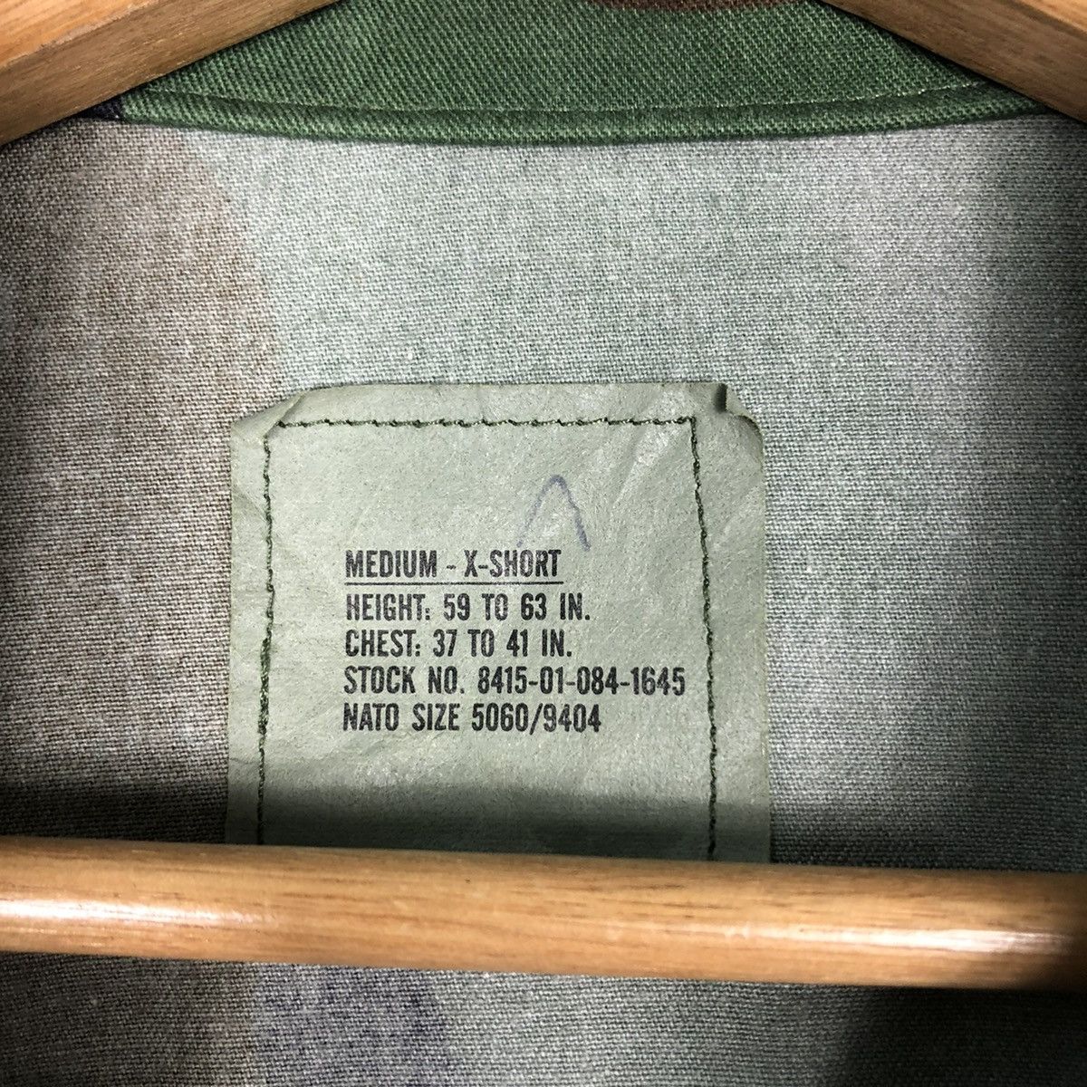 Vintage 🔥Vintage Cropped Chore Camoflouge Jacket US Army Size US S / EU 44-46 / 1 - 17 Thumbnail