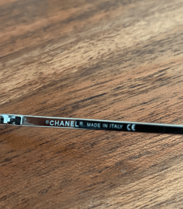 Chanel Chanel Sunglasses 4017-D Rhinestone Logo Rimless Vintage Size ONE SIZE - 7 Thumbnail