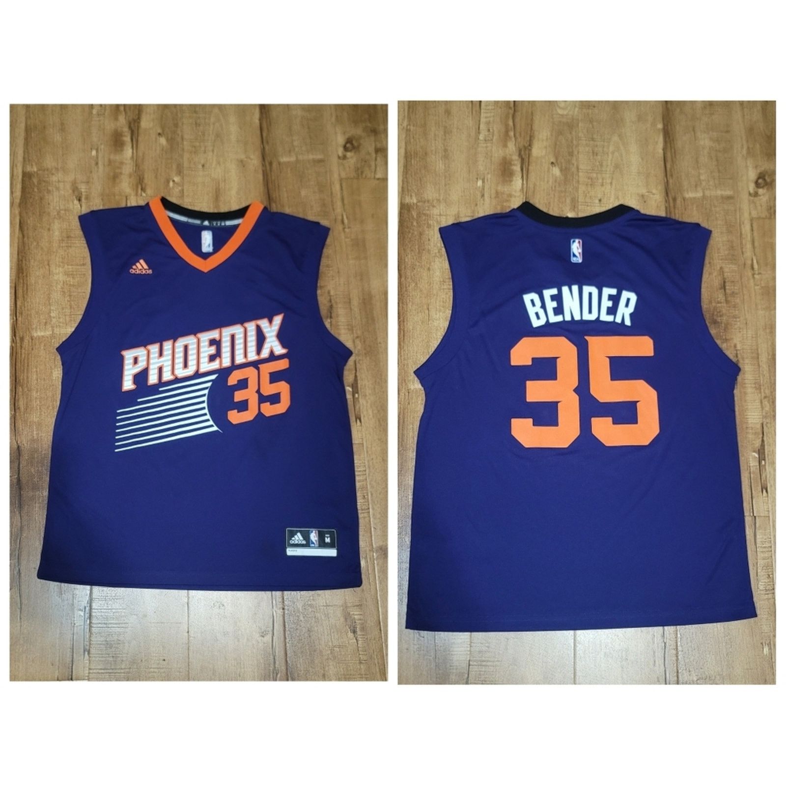 Adidas Adidas Dragan Bender Phoenix Suns Basketball Jersey Size US M / EU 48-50 / 2 - 1 Thumbnail