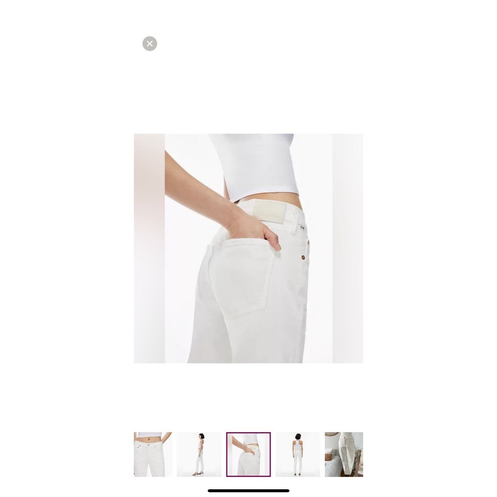 Citizens Of Humanity Citizens of Humanity Inga Jeans in Frappe Skinny Low/ Mid Ri Size 25" / US 0 / IT 36 - 3 Thumbnail