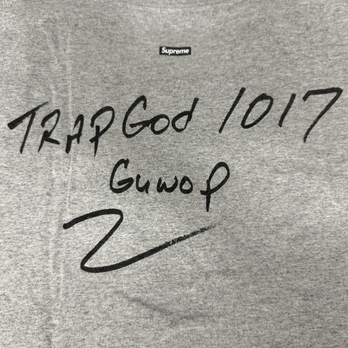 Supreme GUCCI MANE X SUPREME PHOTO TEE GREY Size US L / EU 52-54 / 3 - 6 Thumbnail