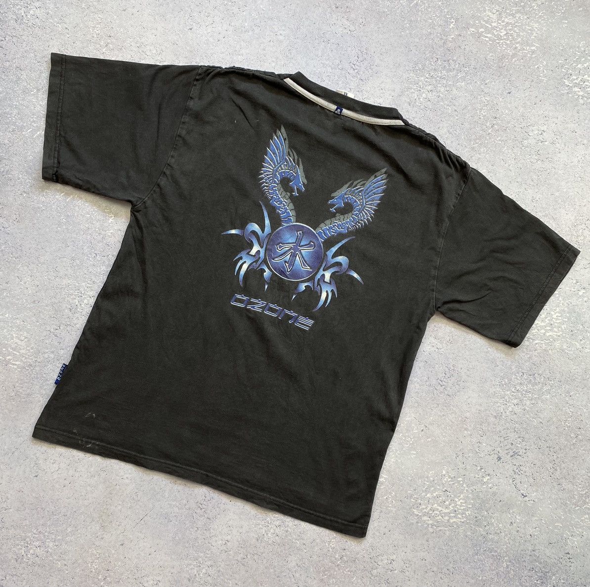 Band Tees × Vintage Vintage Ozone Rocks t-shirt with big logo Size US XL / EU 56 / 4 - 2 Thumbnail