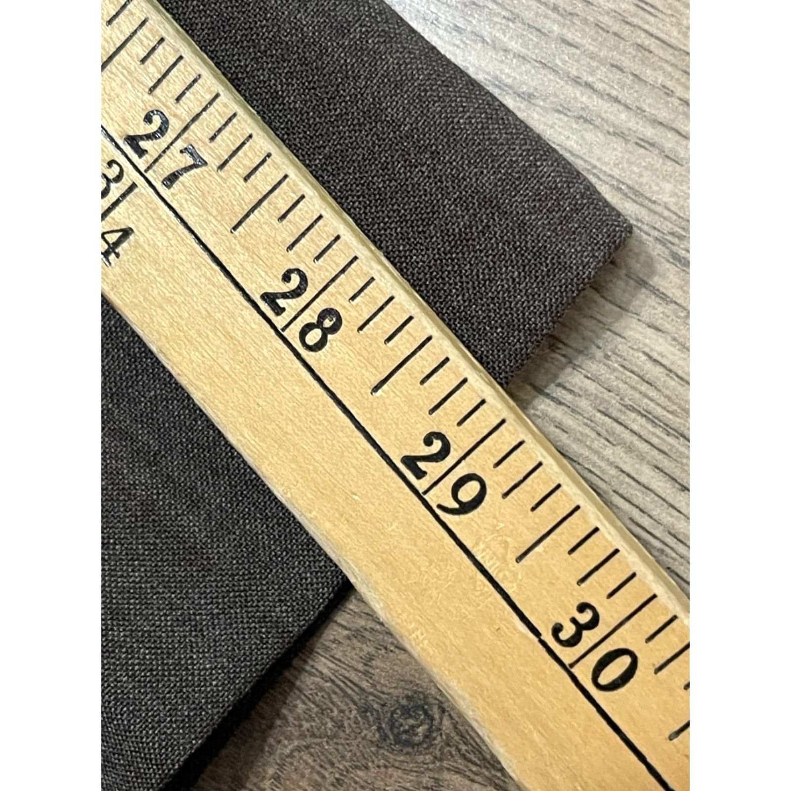 Lands' End Lands' End Pants Men's 34 Brown Pleated Dress Pants Flat Front Straight Inseam 29" Regular Size US 34 / EU 50 - 4 Thumbnail