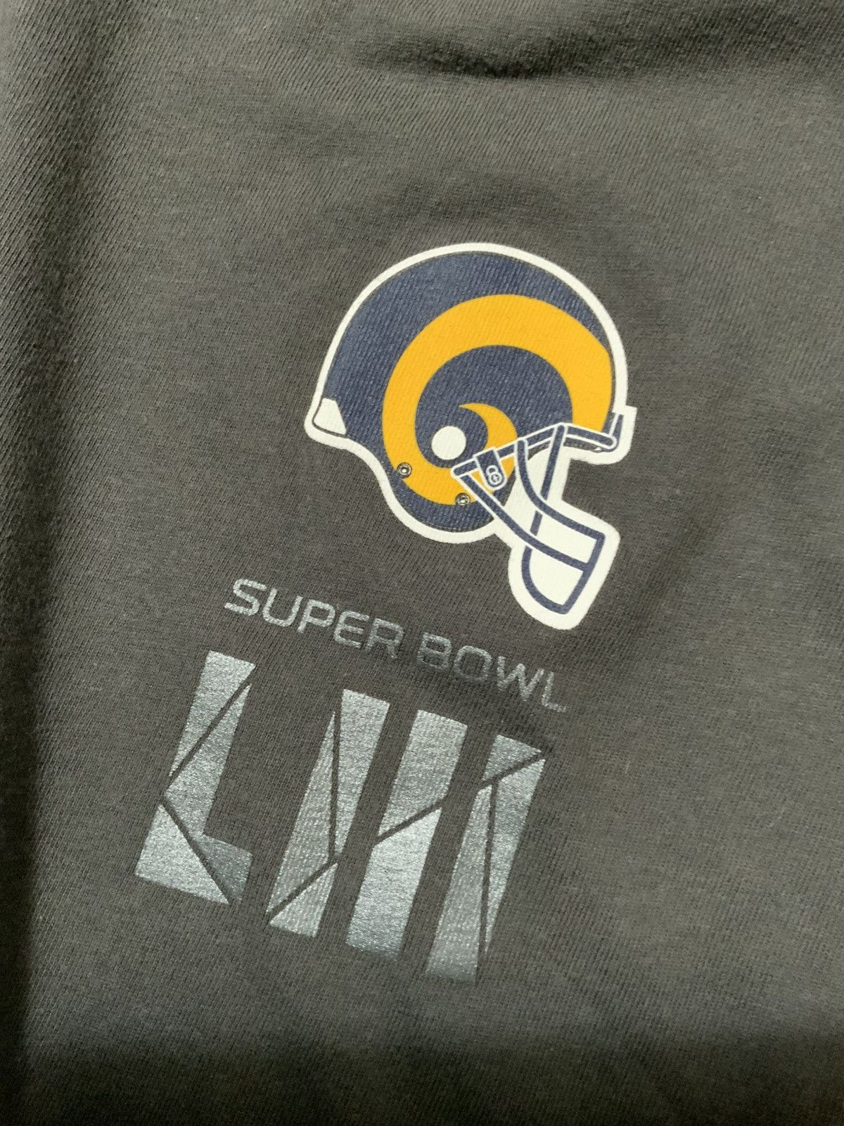 NFL × Nike Nike Los Angeles Rams NFL Football Super Bowl LIII T-Shirt Size US L / EU 52-54 / 3 - 5 Thumbnail