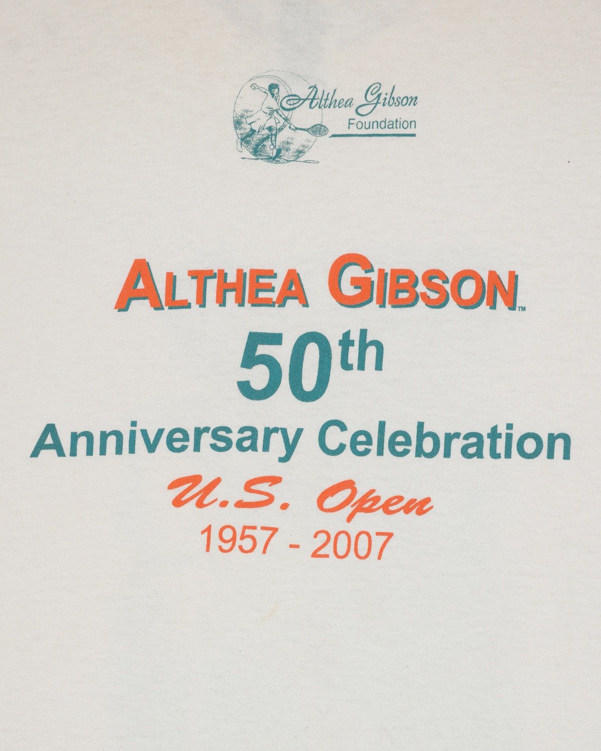 Vintage Vintage Althea Gibson faded distressed t-shirt Size US S / EU 44-46 / 1 - 4 Thumbnail