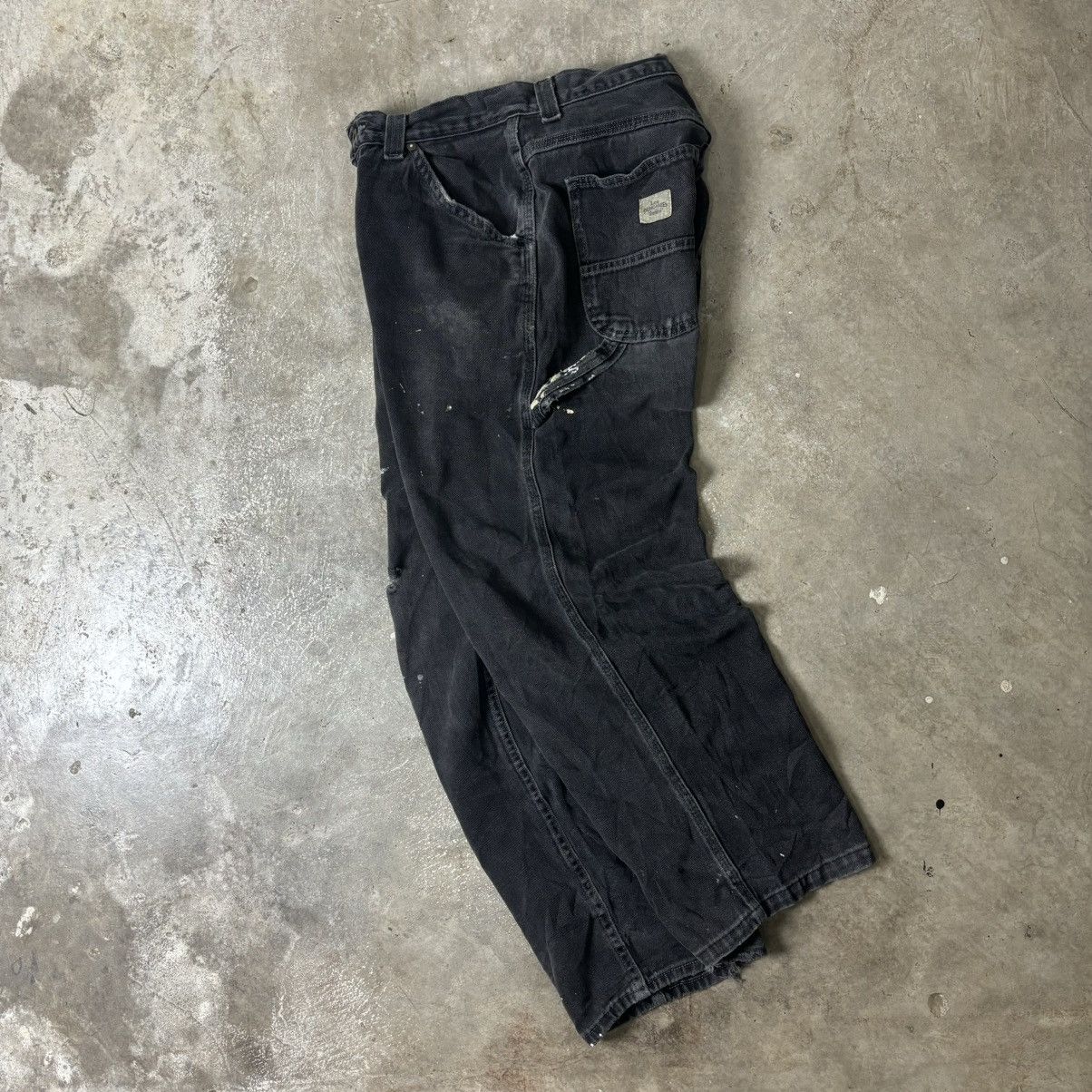 Lee × Vintage VINTAGE LEE DUNGAREE BLACK DENIM Size US 32 / EU 48 - 1 Thumbnail