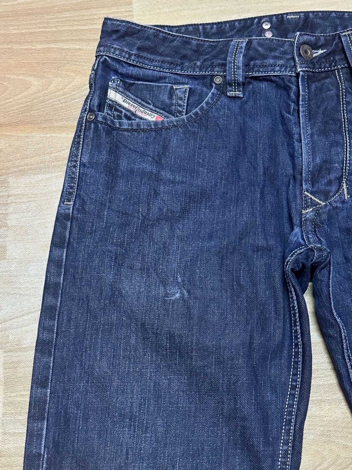 Designer × Diesel × Vintage 🔥Diesel LARKEE Blue Denim🔥 Size US 31 - 5 Thumbnail