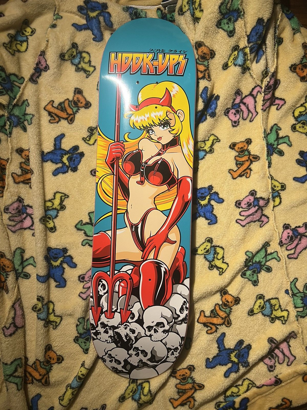 Hooks ups skateboard deck demon