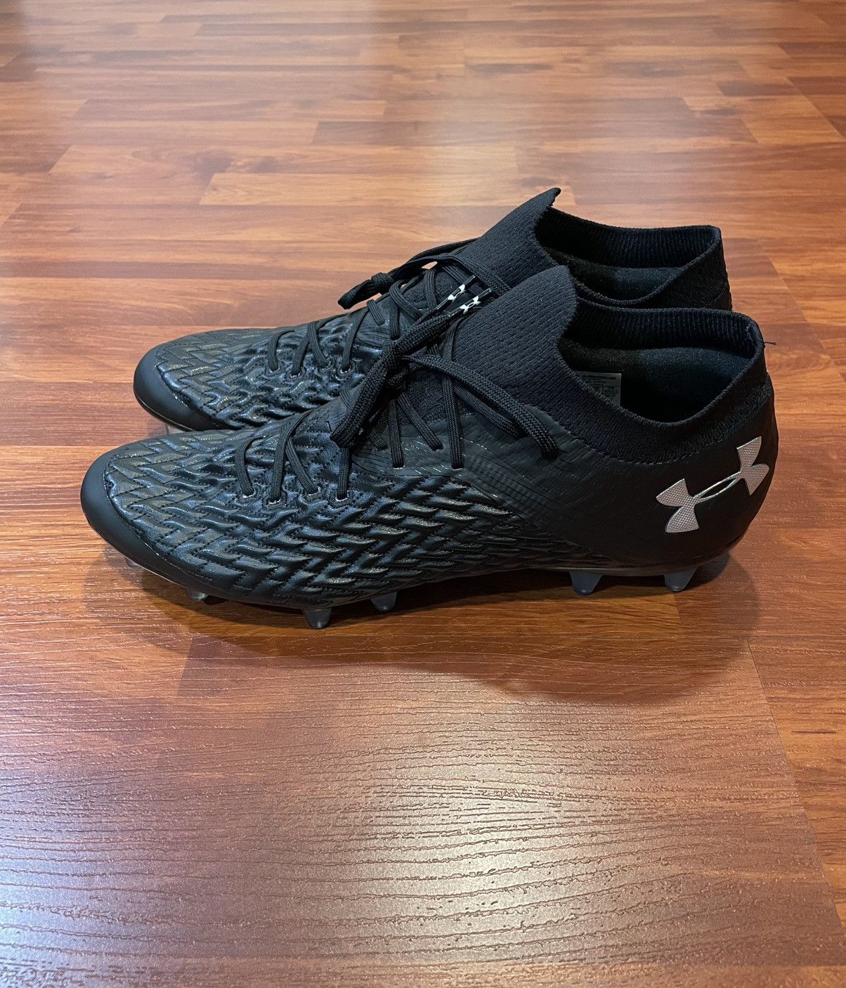 Under Armour Under Armour Clone Magnetico Pro FG Black White size mens 12 Size US 12 / EU 45 - 2 Thumbnail