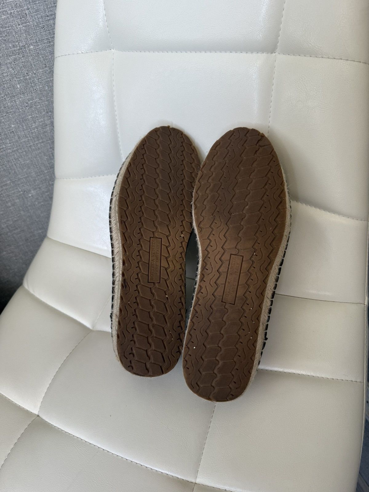 Bottega Veneta Bottega Veneta Woven Leather Loafers Shoes Espadrille Sole Size US 8 / EU 41 - 20 Thumbnail