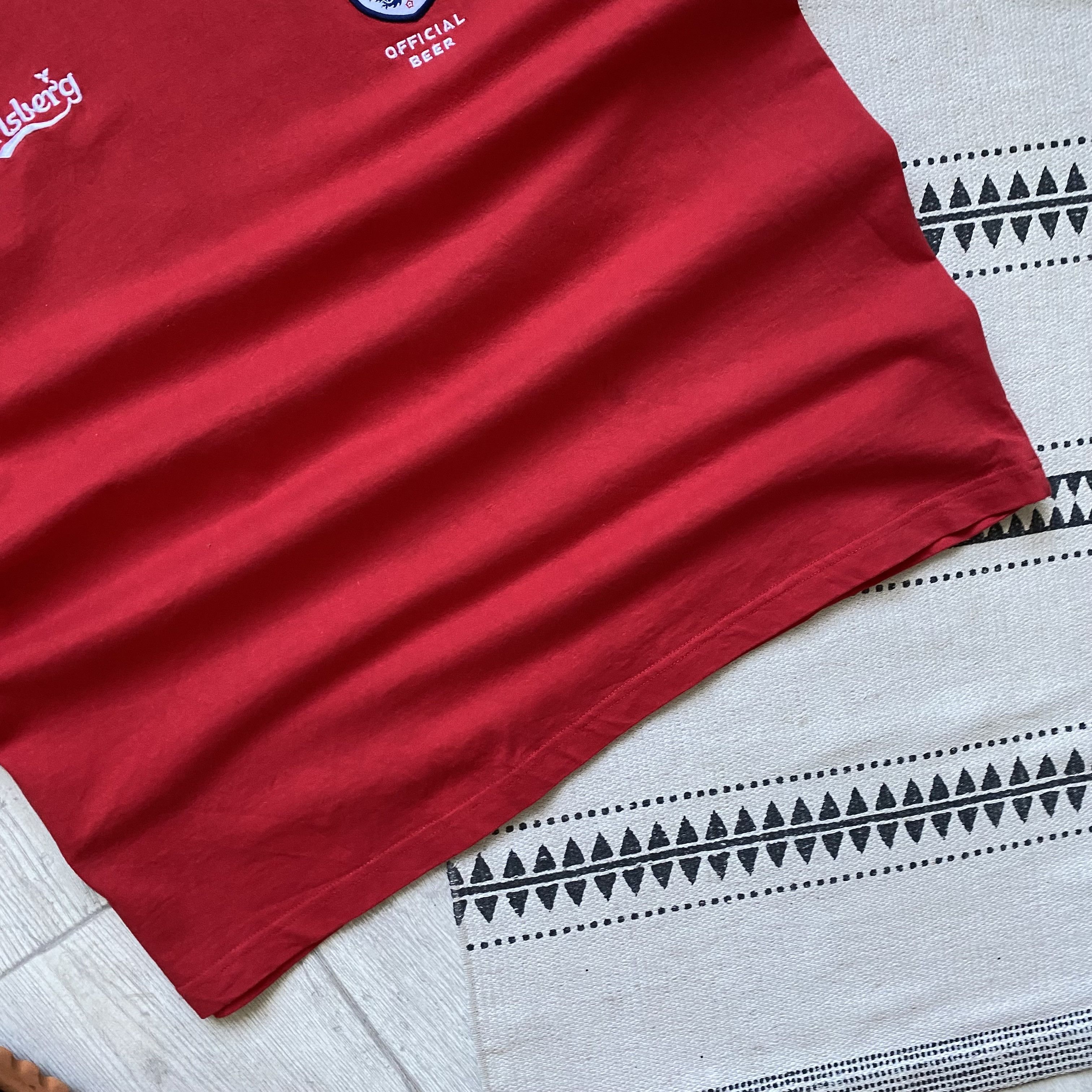 Umbro 🍺 Vintage 90s Carlsberg England Soccer Polos jersey tee Y2K Size US XL / EU 56 / 4 - 3 Thumbnail