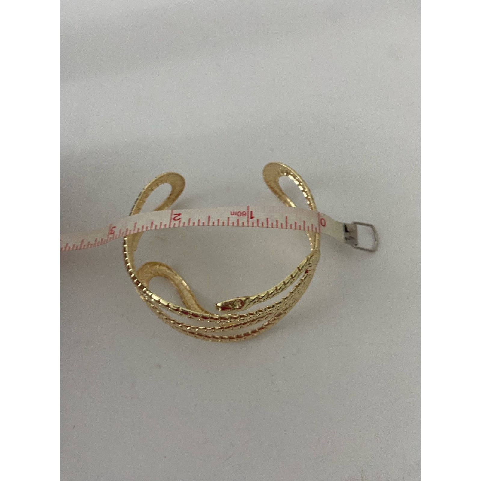 Other Snake cuff bracelet gold tone Size ONE SIZE - 4 Thumbnail