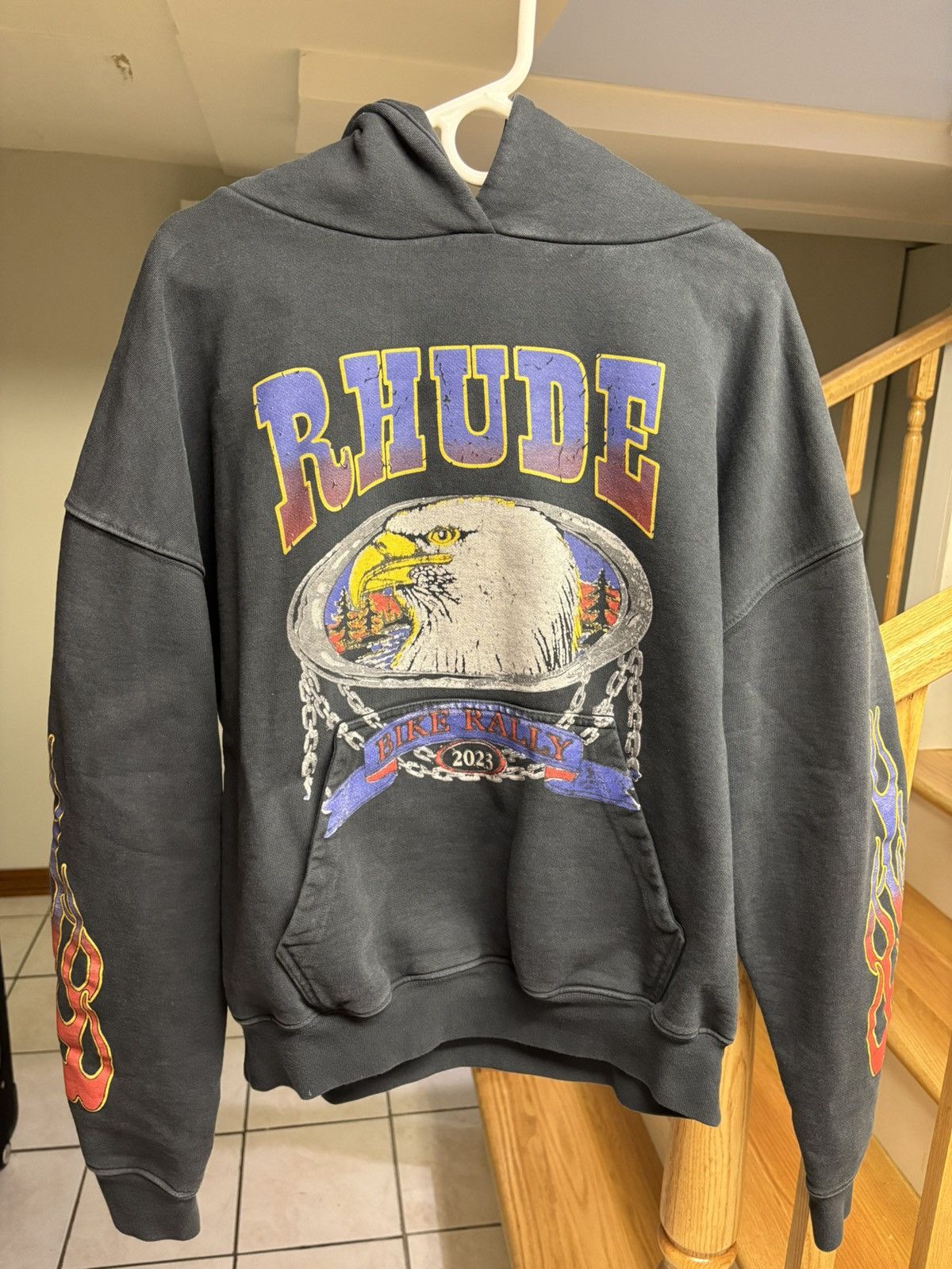 Rhude Rhude 'Screaming Eagle' hoodie Size US L / EU 52-54 / 3 - 1 Thumbnail
