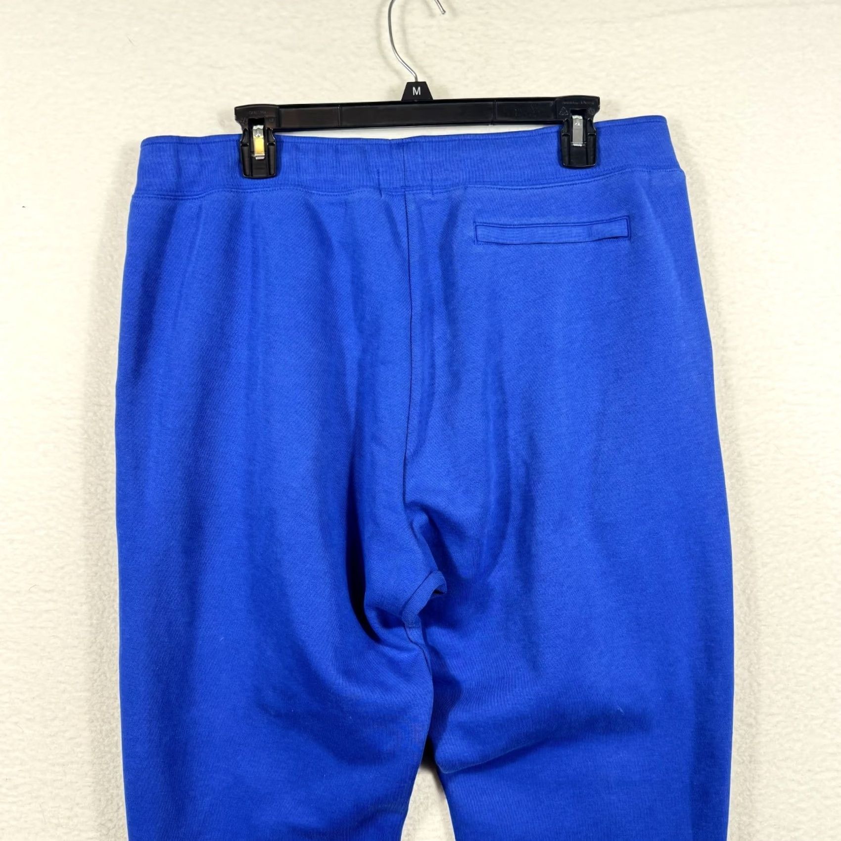 Polo Ralph Lauren Polo Ralph Lauren Mens Medium Jogger Pants Blue Knit Double Waist Drawstring Tapered Activewear Gym & Training Winter Fall Spring Size US M / EU 48-50 / 2 - 5 Thumbnail