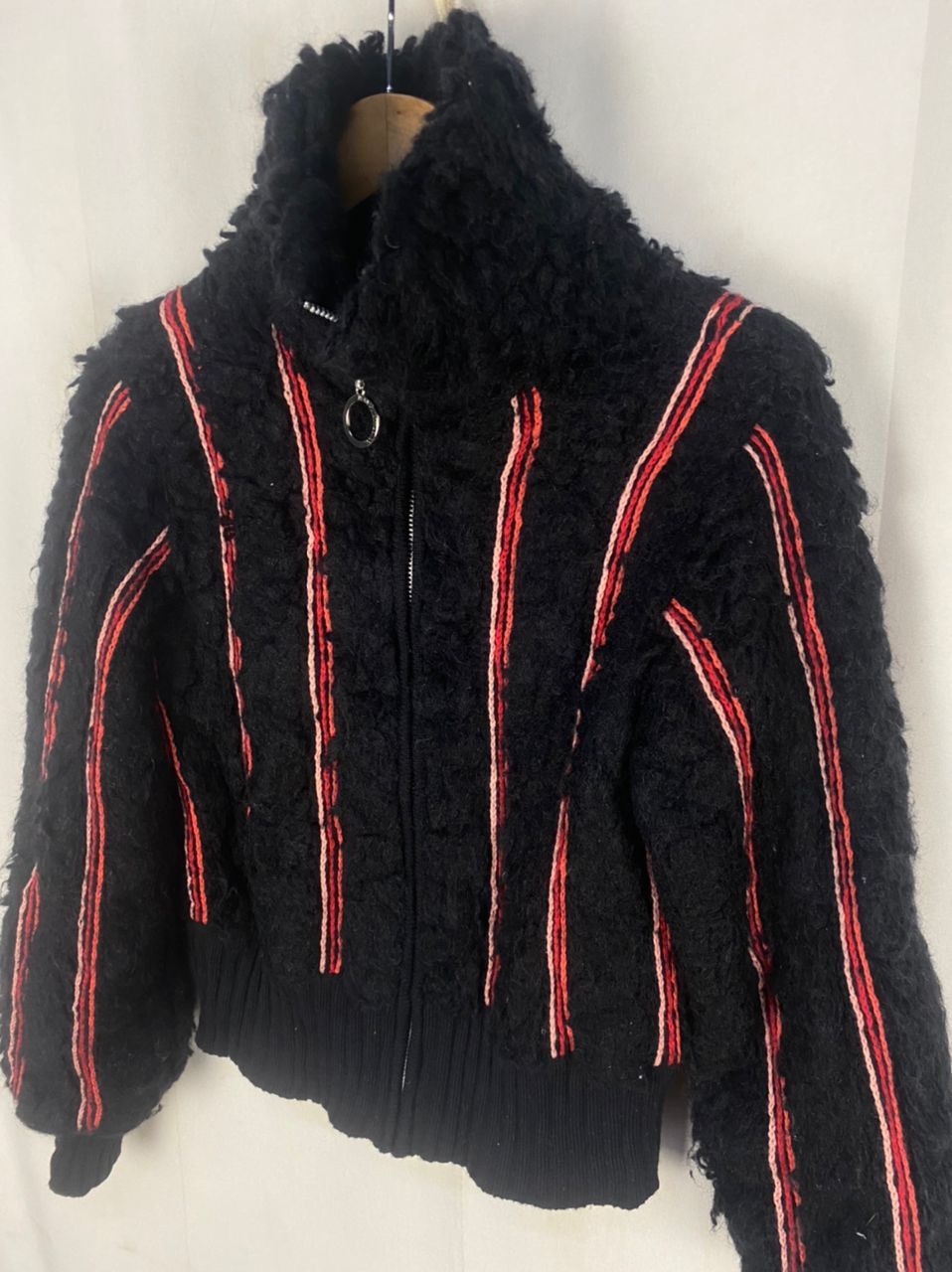 Japanese Brand × Seditionaries Mary quant London wool croptop zipper jacket Size S / US 4 / IT 40 - 2 Thumbnail