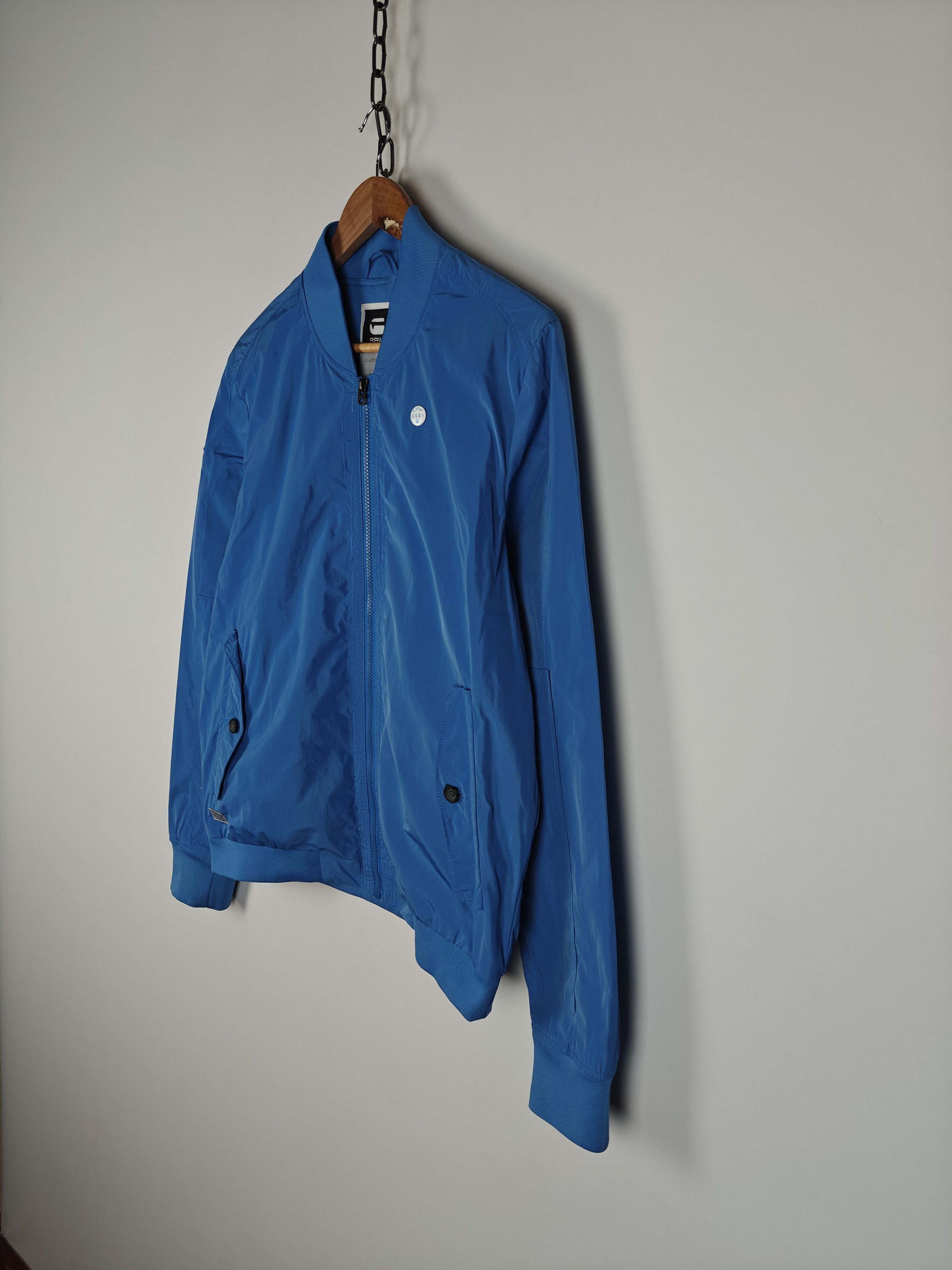 G-Star G-Star Raw Seafarer Bomber Jacket Blue size L Size US L / EU 52-54 / 3 - 7 Thumbnail