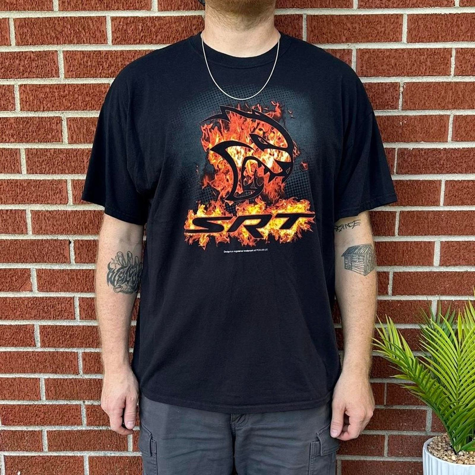 Gildan Dodge srt hellcat rap fire shirt promo Size US XXL / EU 58 / 5 - 1 Thumbnail