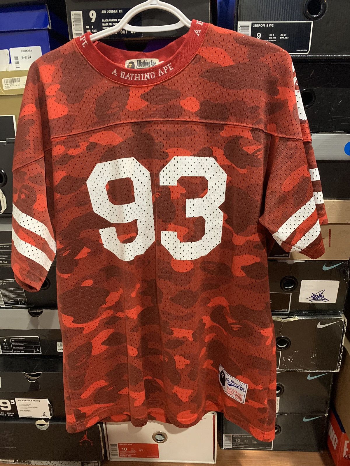 Bape Bape x Mitchell & Ness NFL Legacy Jersey “Miami Dolphins 